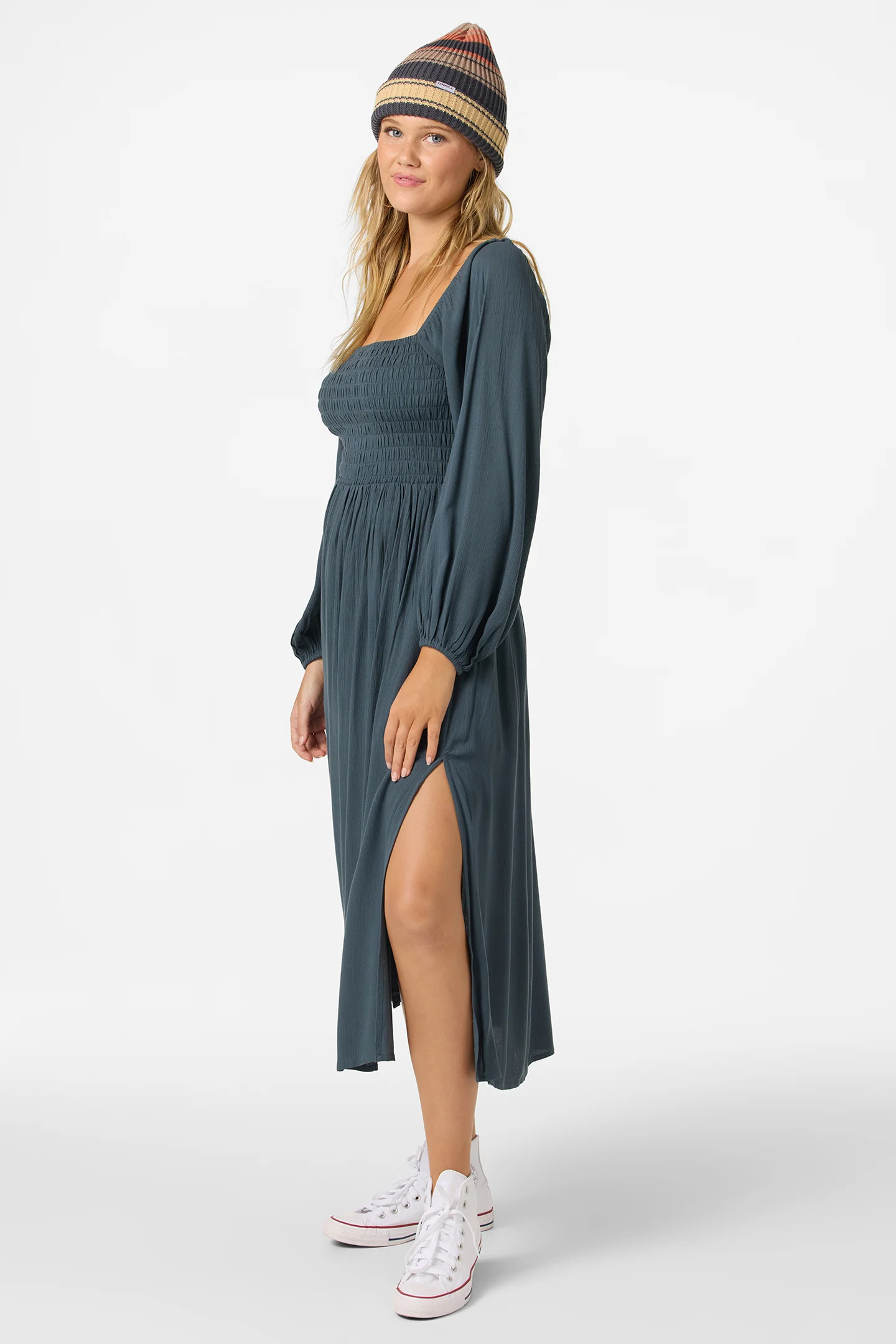 Gracyn Solid Midi Dress - Image 4