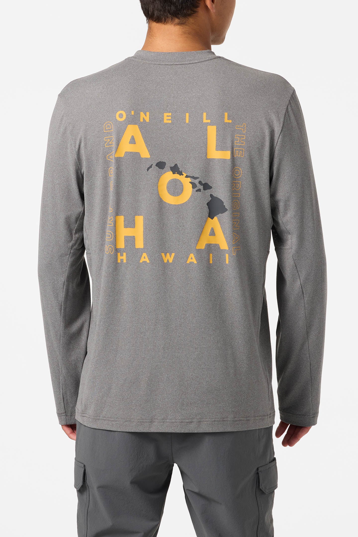 Hawaii Layout UPF Long Sleeve Standard Fit Tee - Image 5
