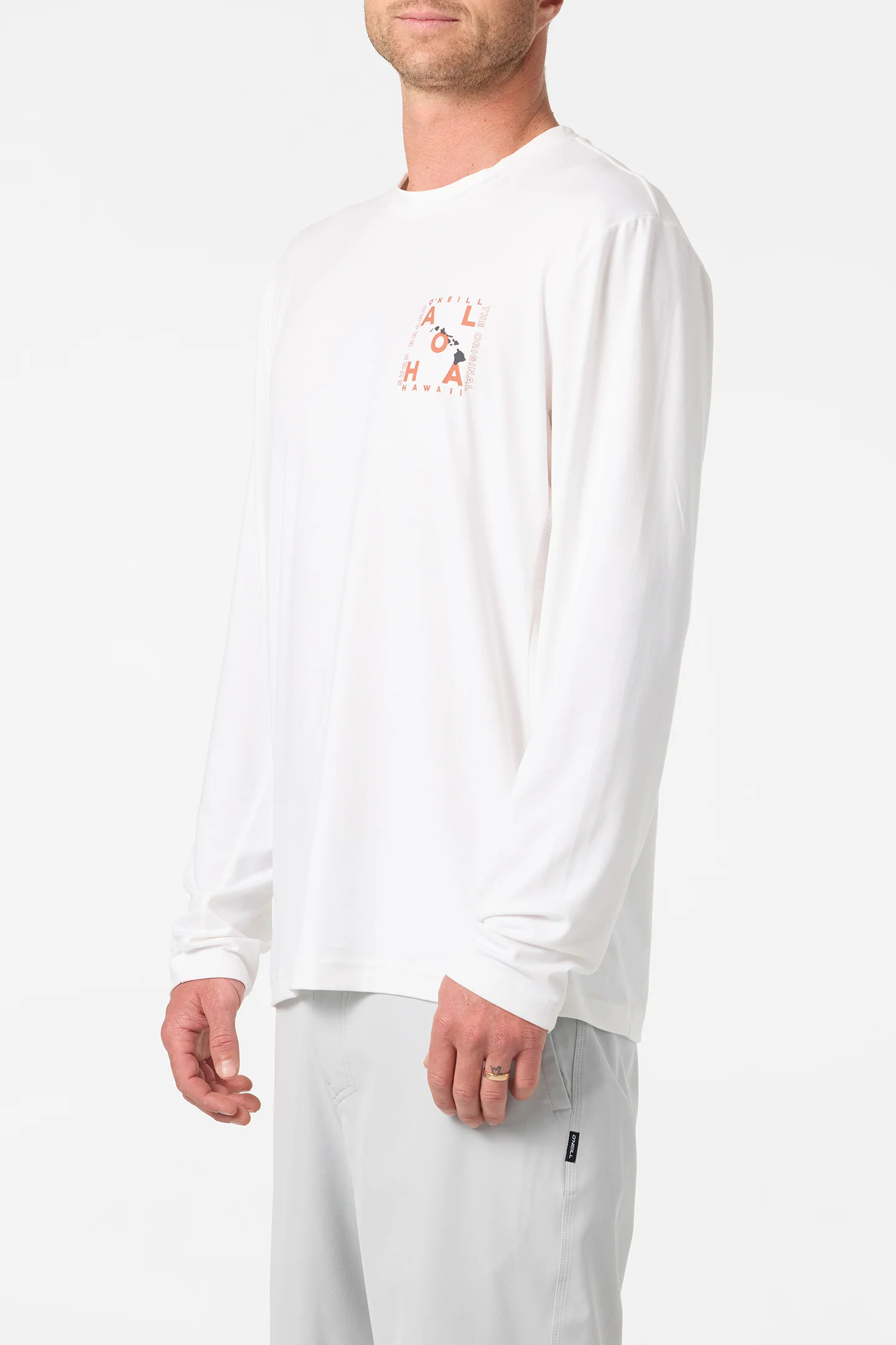 Hawaii Layout UPF Long Sleeve Standard Fit Tee - Image 3