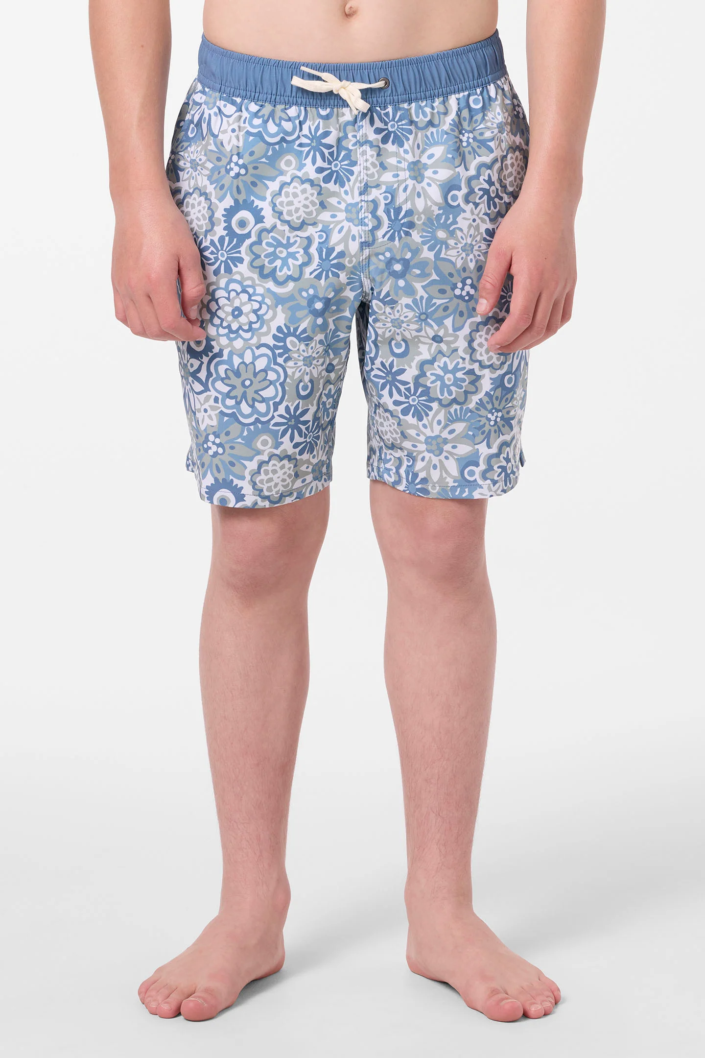 Boy's Hermosa Elastic Waist 16" Swim Trunks - Image 2
