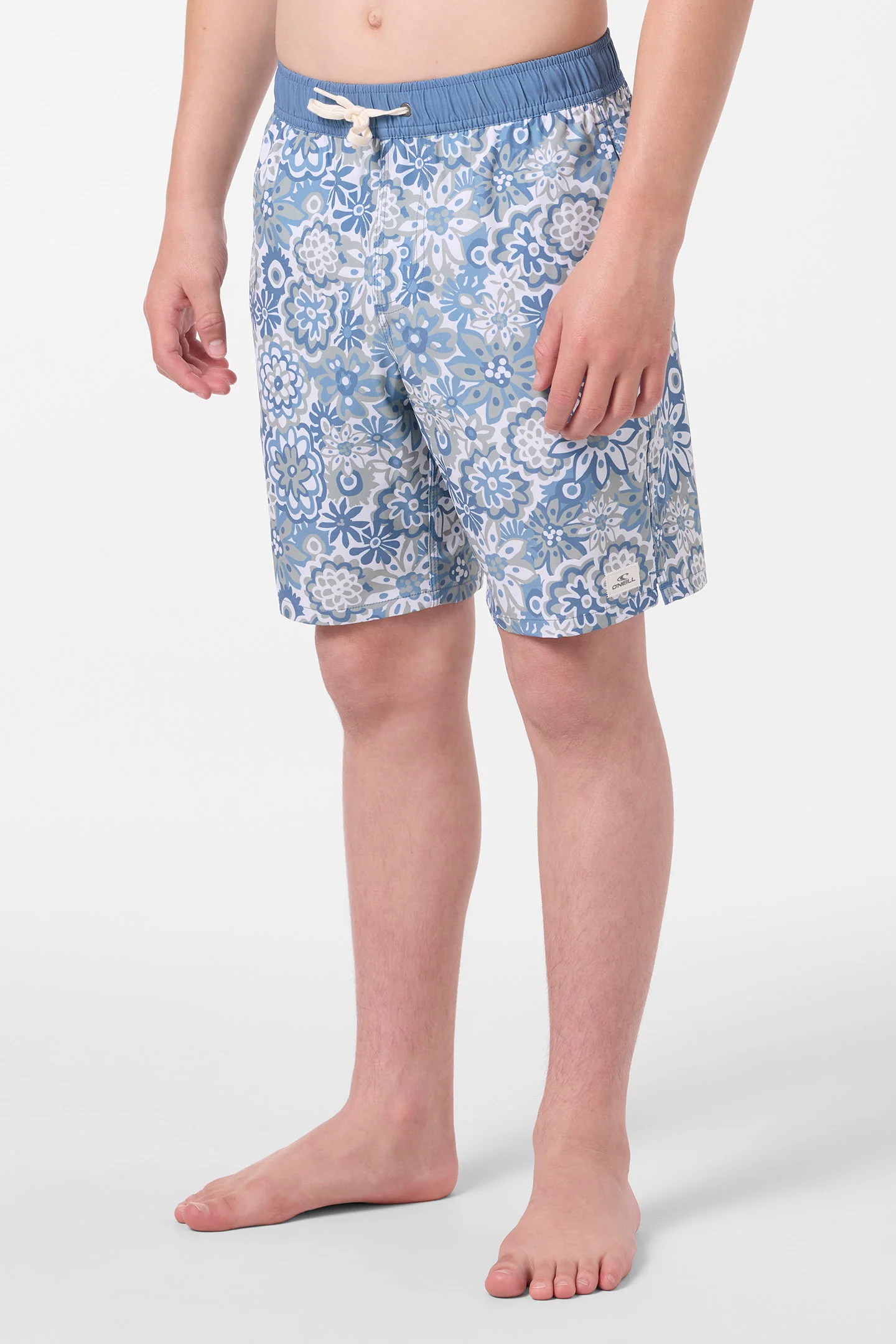 Boy's Hermosa Elastic Waist 16" Swim Trunks - Image 3