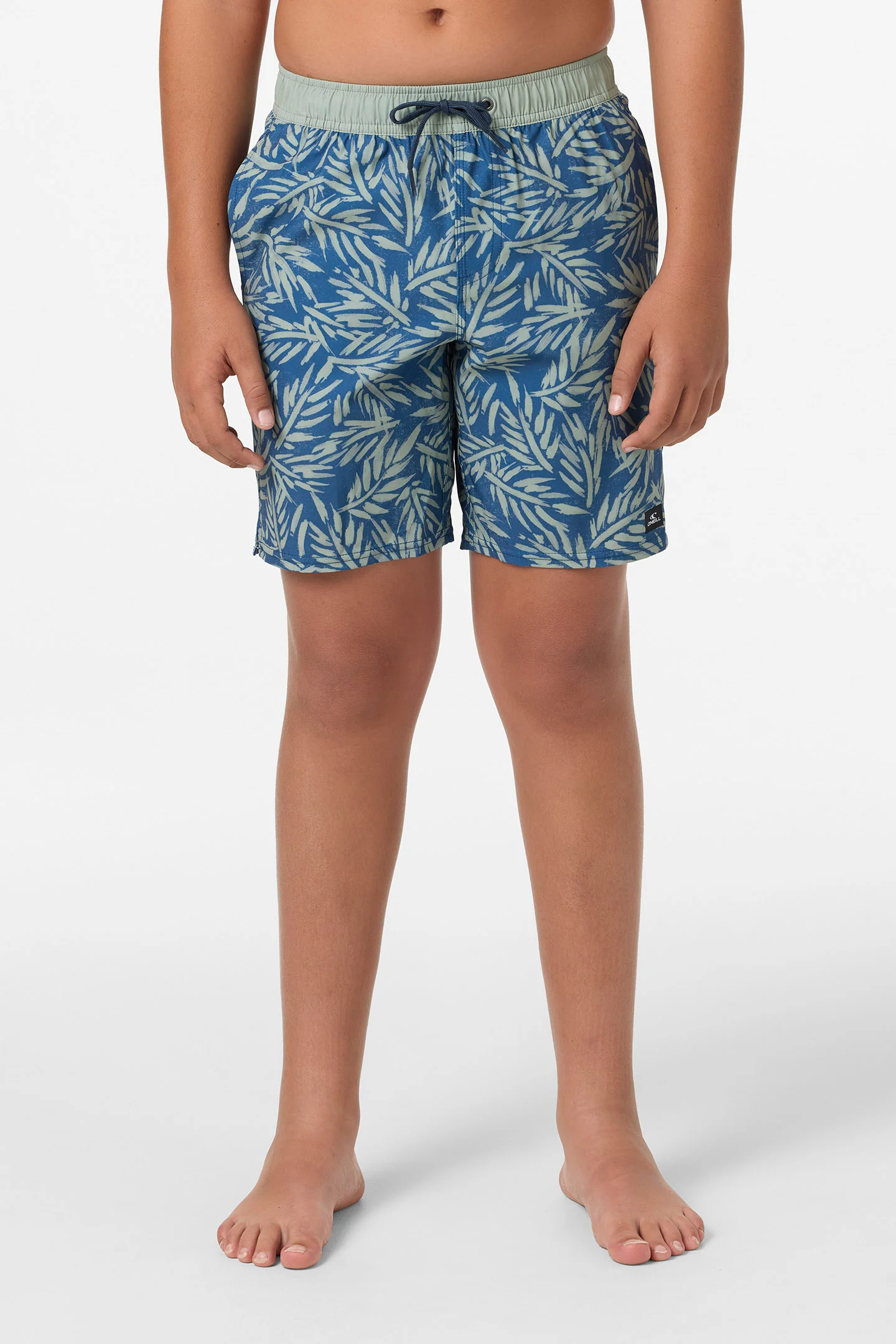 Boy's Hermosa Elastic Waist 16" Swim Trunks - Image 2