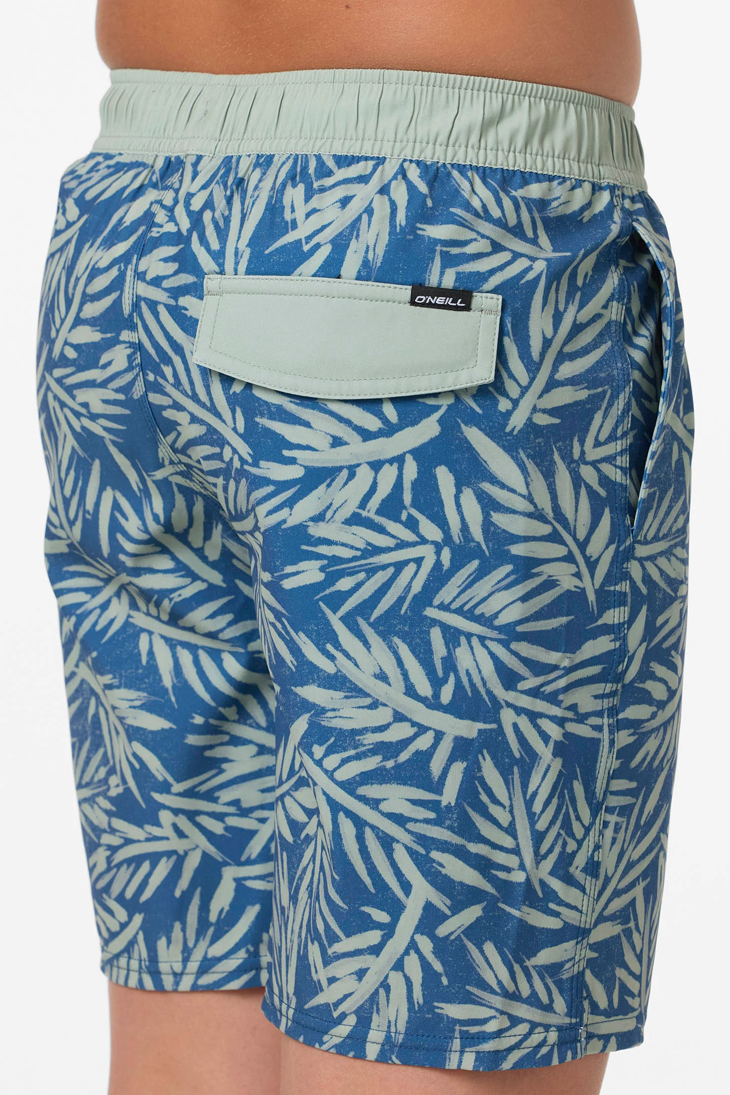 Boy's Hermosa Elastic Waist 16" Swim Trunks - Image 5