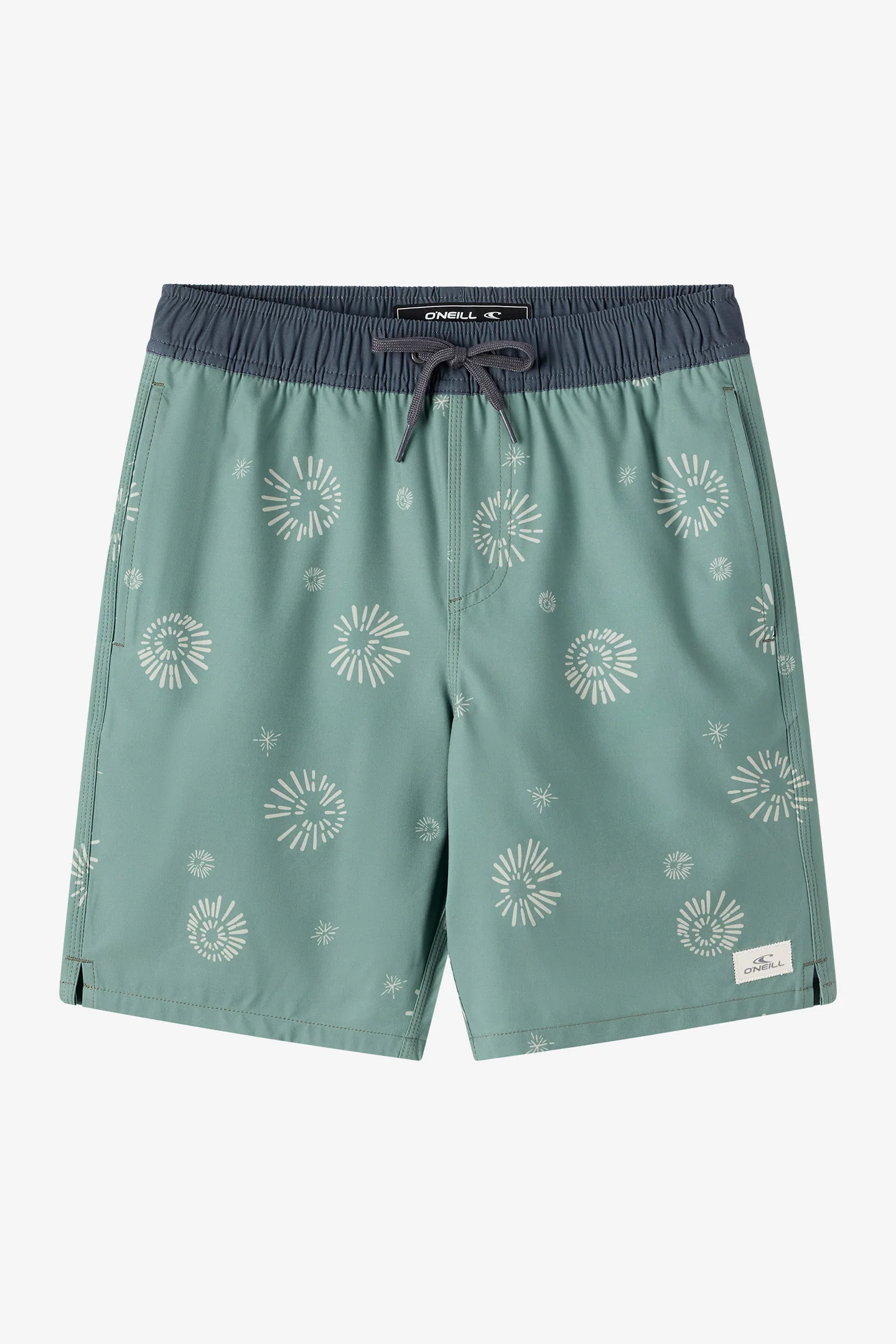 Boy's Hermosa Elastic Waist Lined 16" Swim Trunks