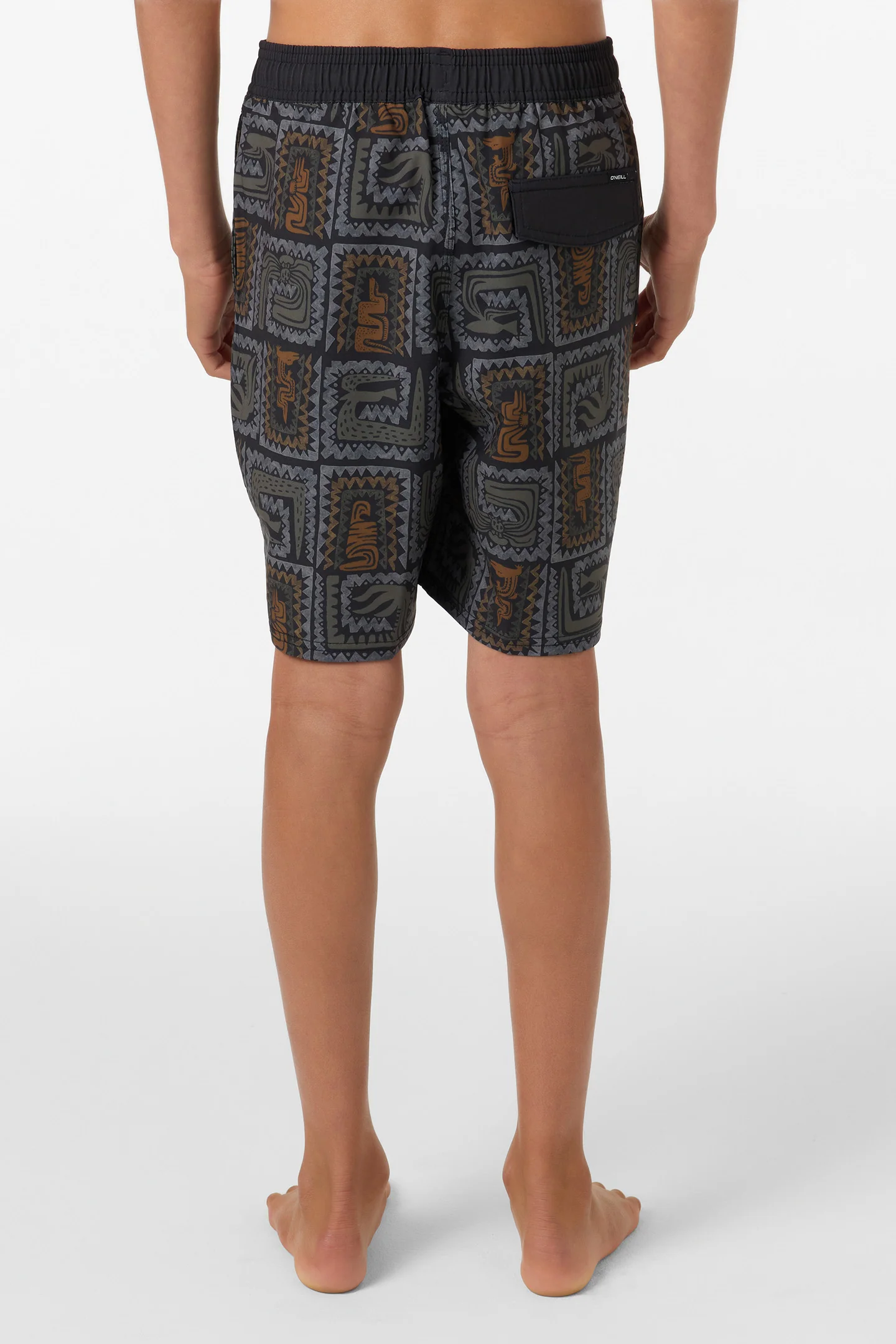 Boy's Hermosa Elastic Waist Lined 16" Swim Trunks - Image 5
