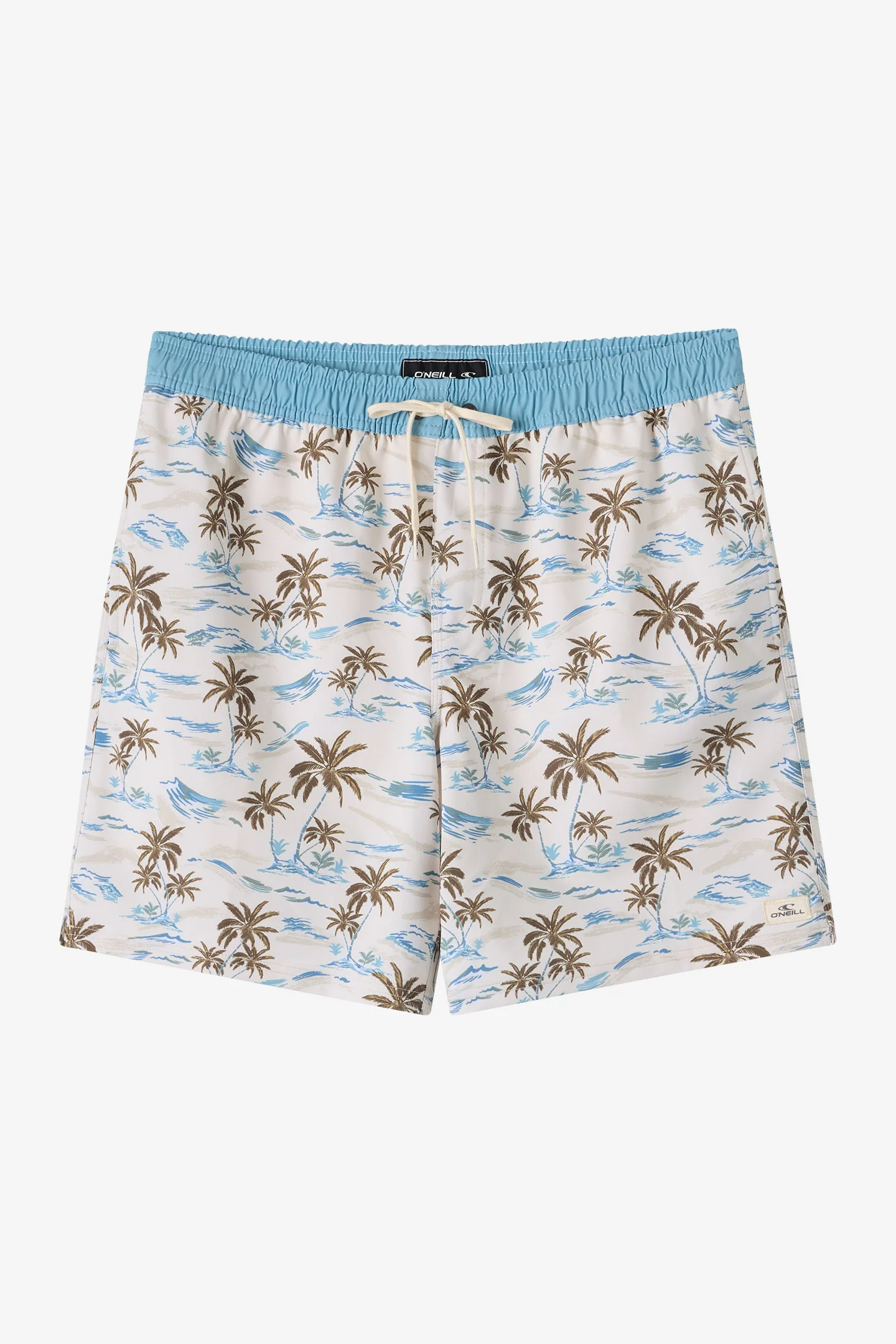 Boy's Hermosa Elastic Waist Lined 16" Swim Trunks