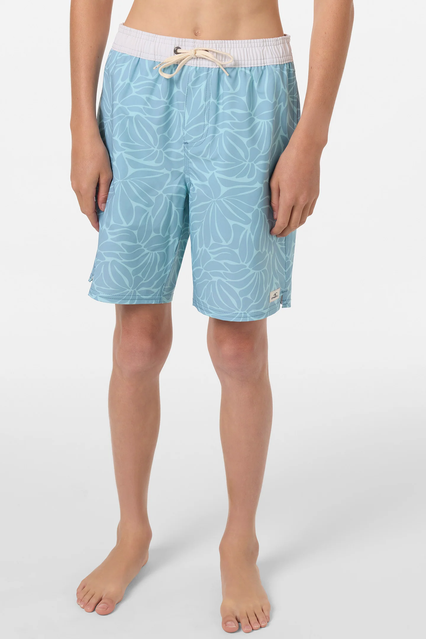 Boy's Hermosa Elastic Waist Lined 16" Swim Trunks - Image 2