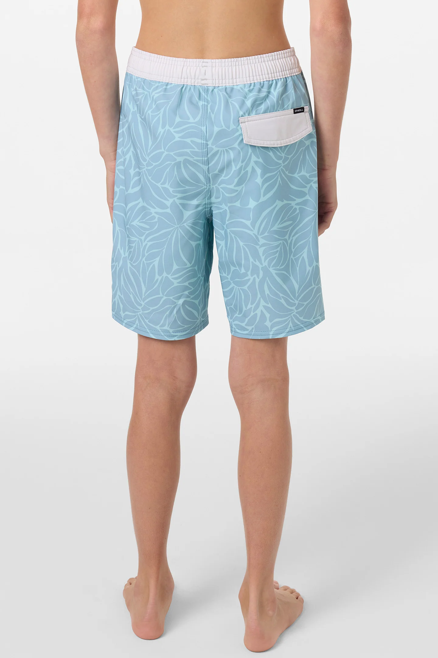 Boy's Hermosa Elastic Waist Lined 16" Swim Trunks - Image 4