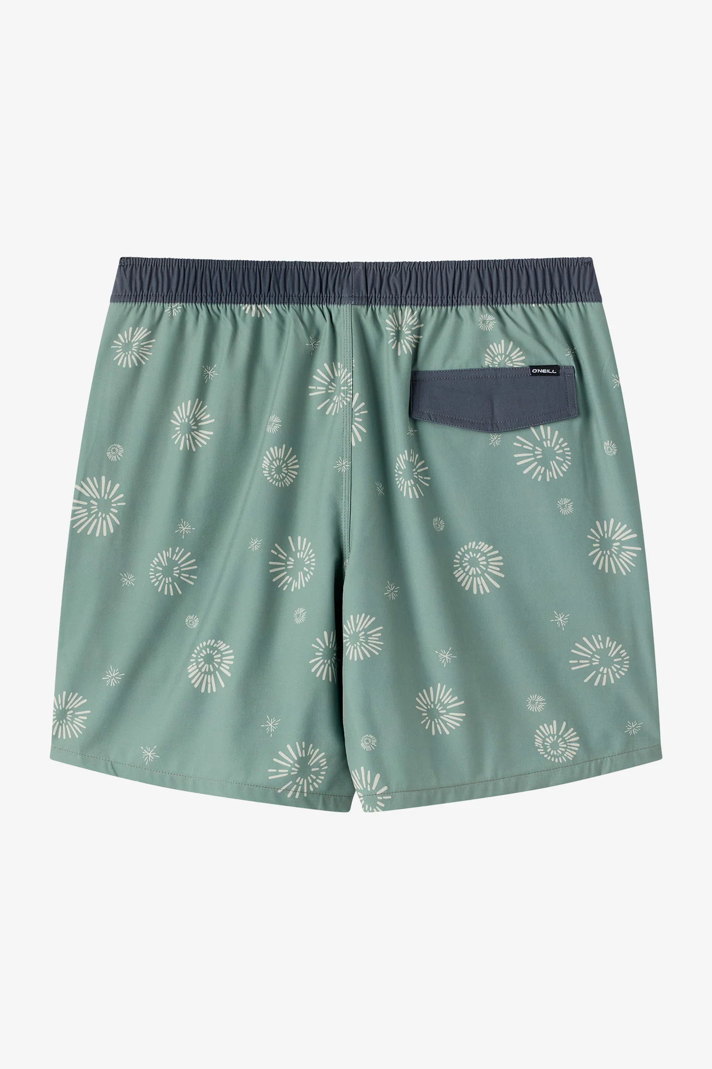 Hermosa Elastic Waist Lined 17" Swim Trunks - Image 7