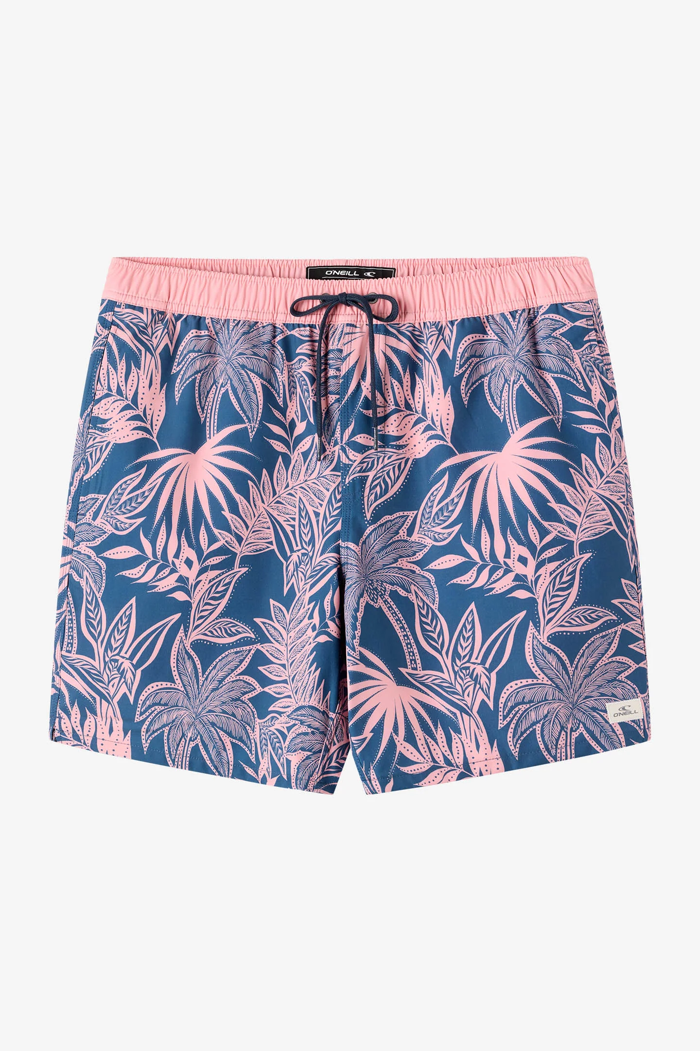 Hermosa Elastic Waist Lined 17" Swim Trunks