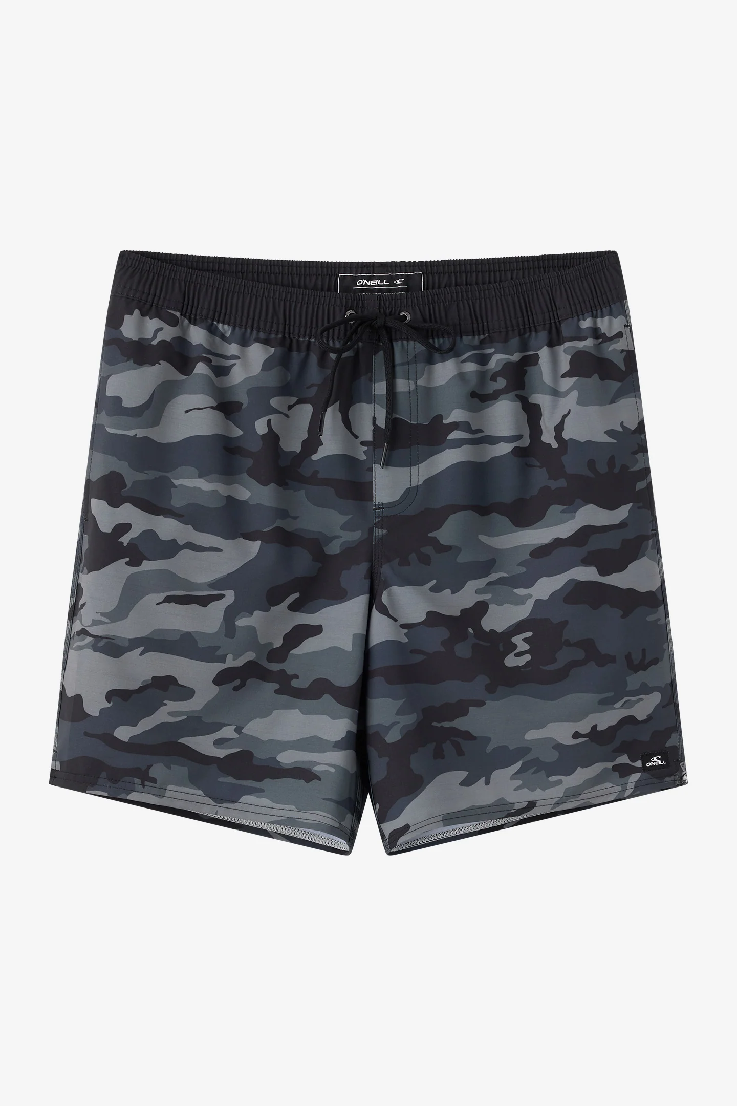 Hermosa Elastic Waist Lined 17" Swim Trunks