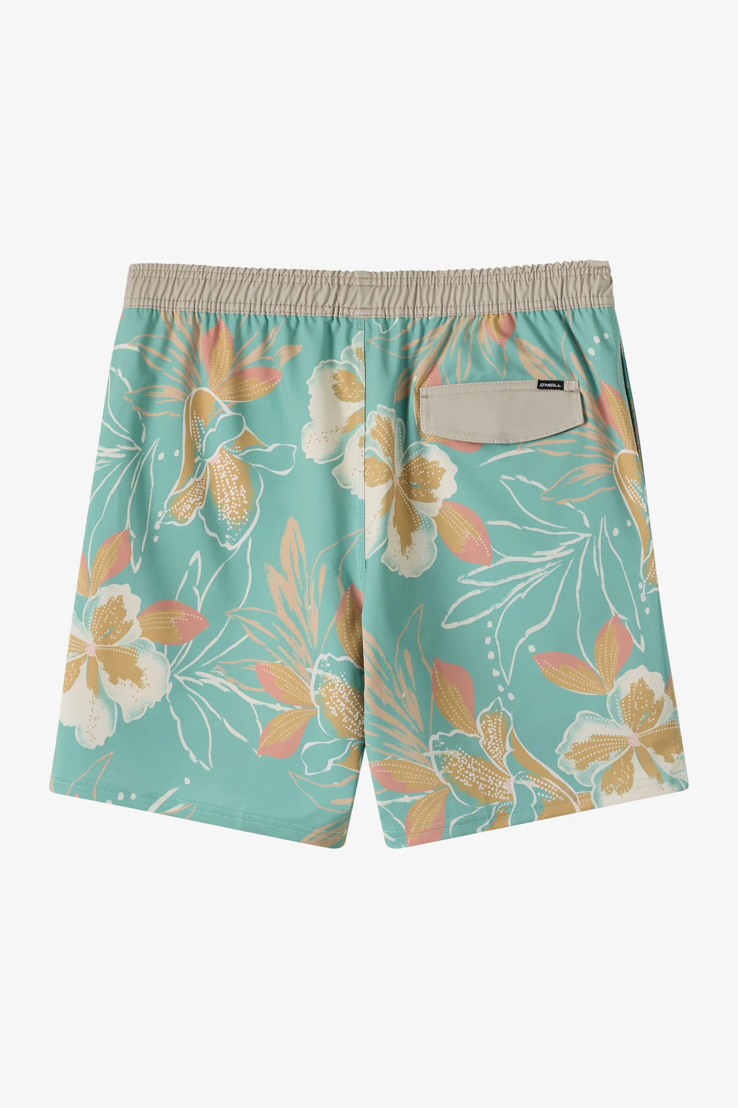 Hermosa Elastic Waist Lined 17" Swim Trunks - Image 8