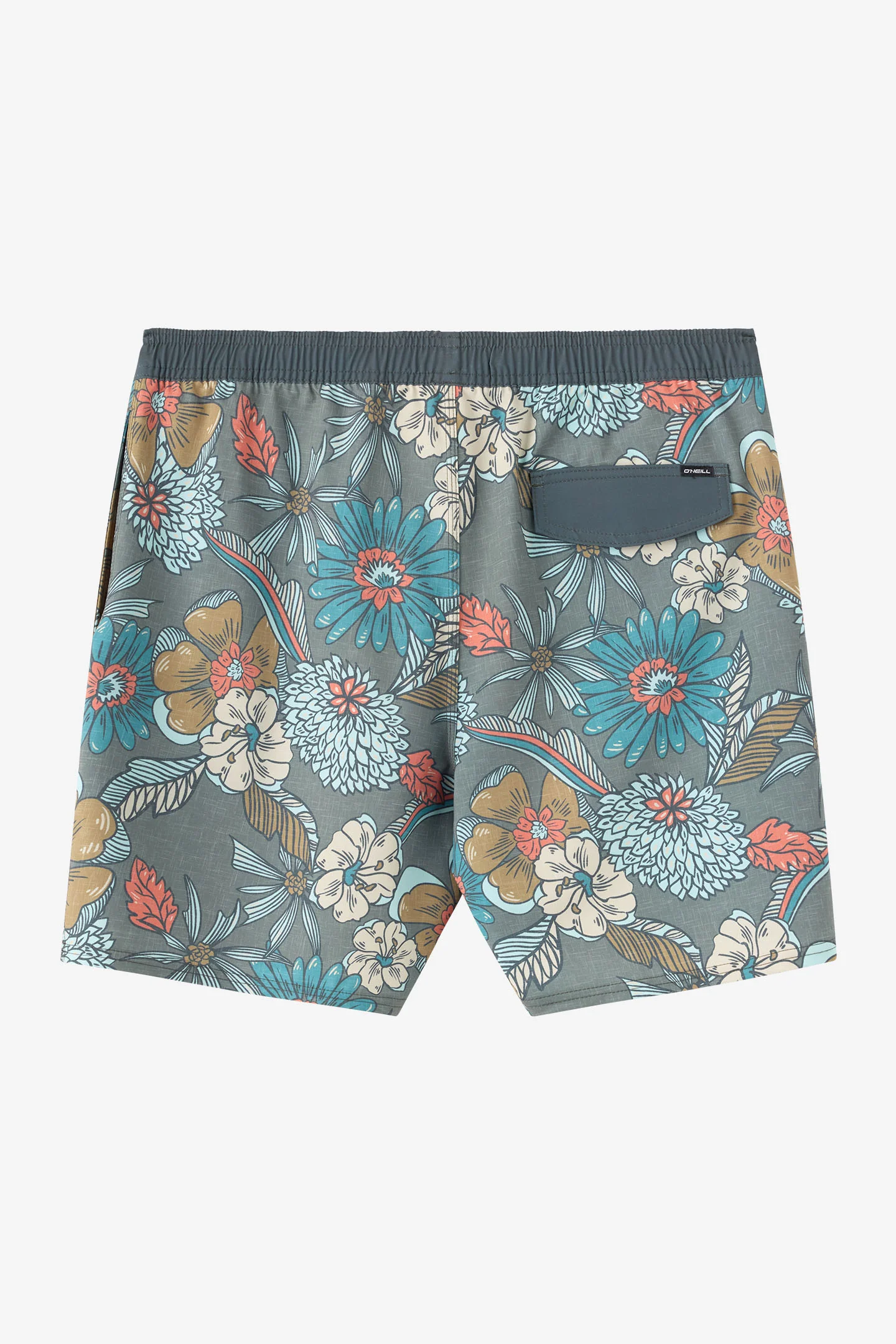 Hermosa Elastic Waist Lined 17" Swim Trunks - Image 6