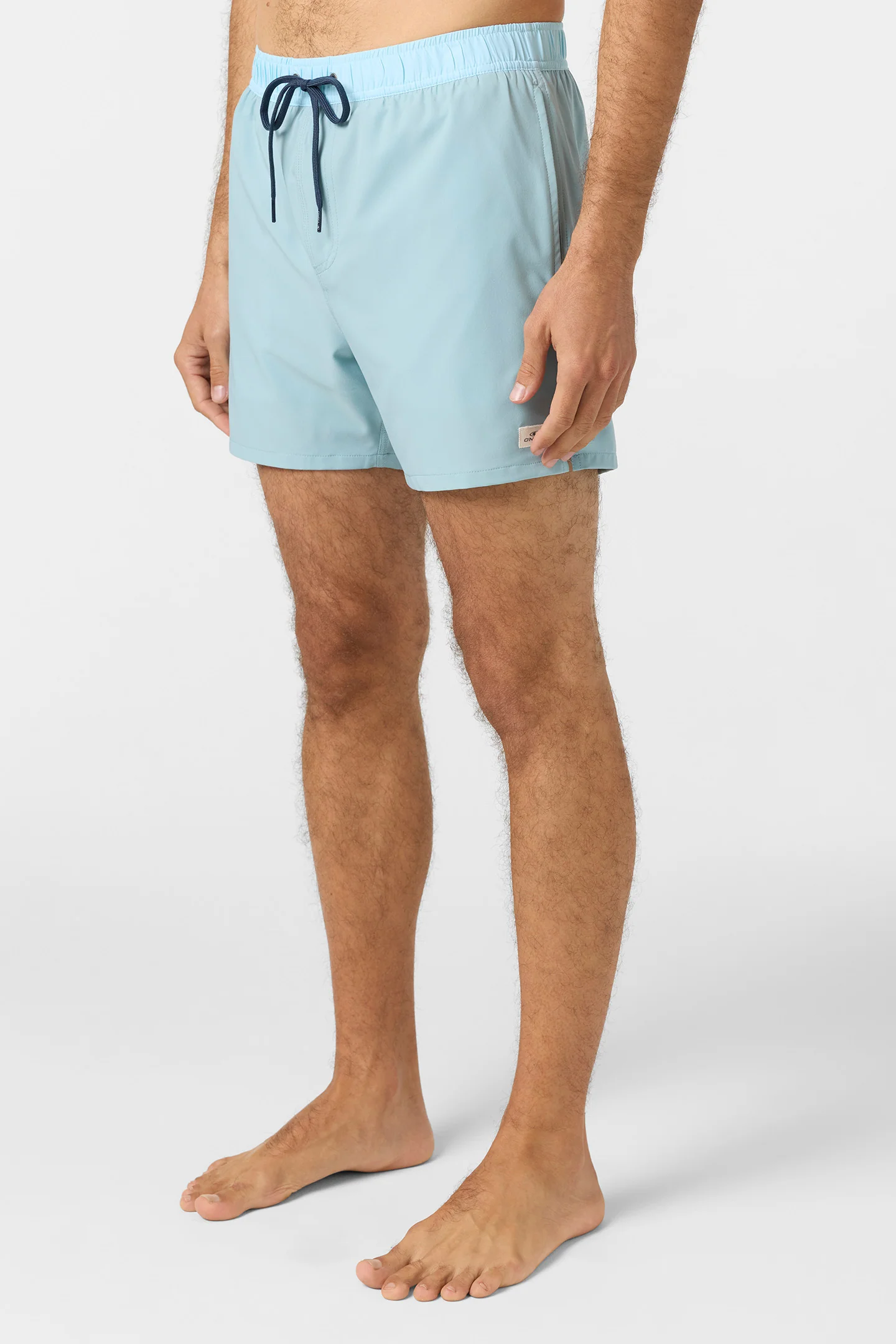 Hermosa Light Lined Elastic Waist 17" Swim Trunks - Image 3