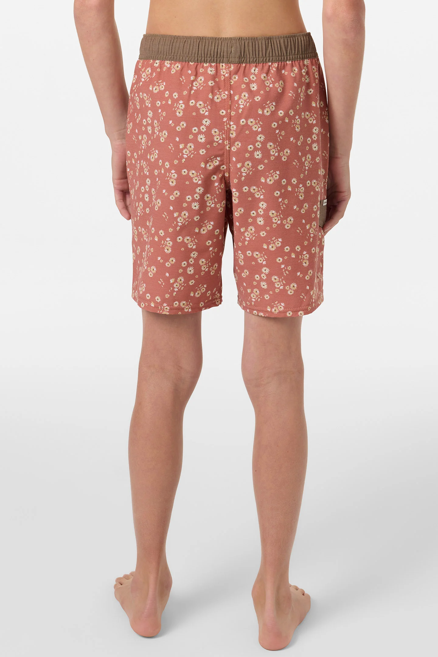 Boy's Hermosa Retro 16" Swim Trunks - Image 4