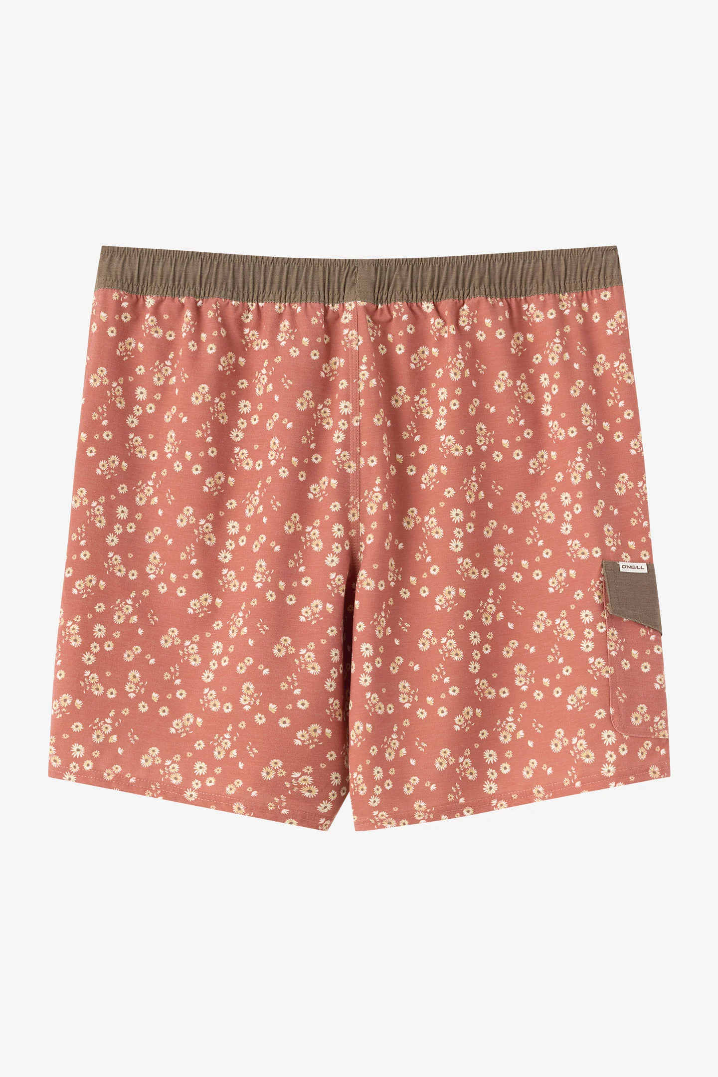 Hermosa Retro 17" Elastic Waist Swim Trunks - Image 5