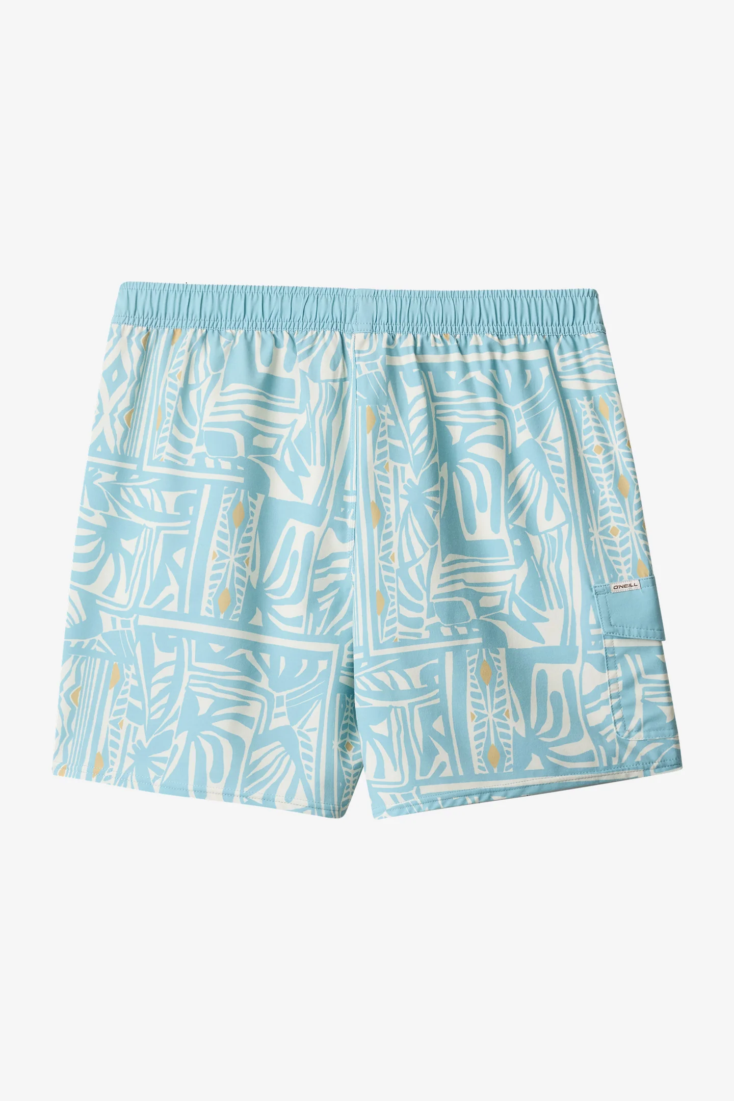 Hermosa Retro 17" Elastic Waist Swim Trunks - Image 6