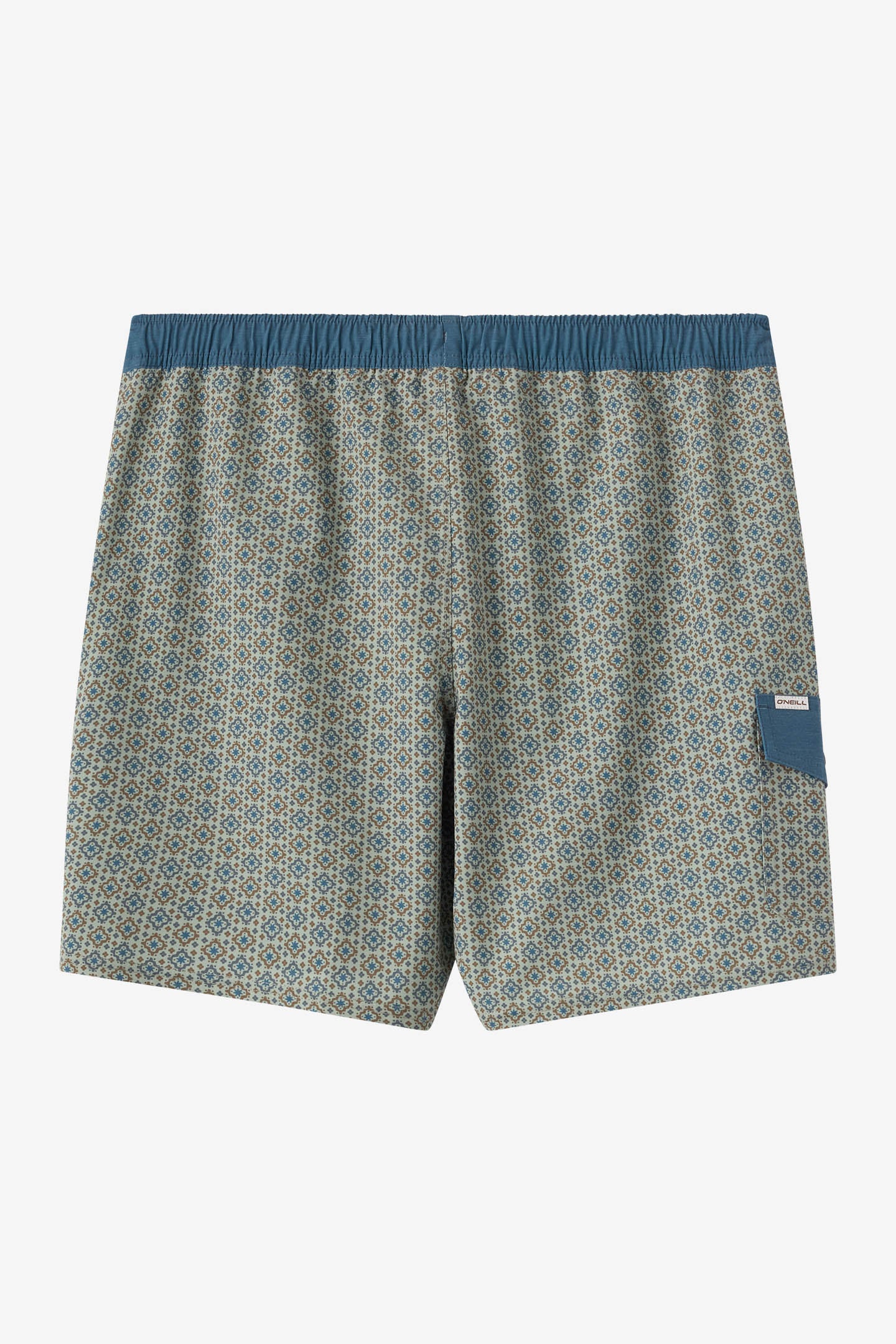 Hermosa Retro 17" Elastic Waist Swim Trunks - Image 7