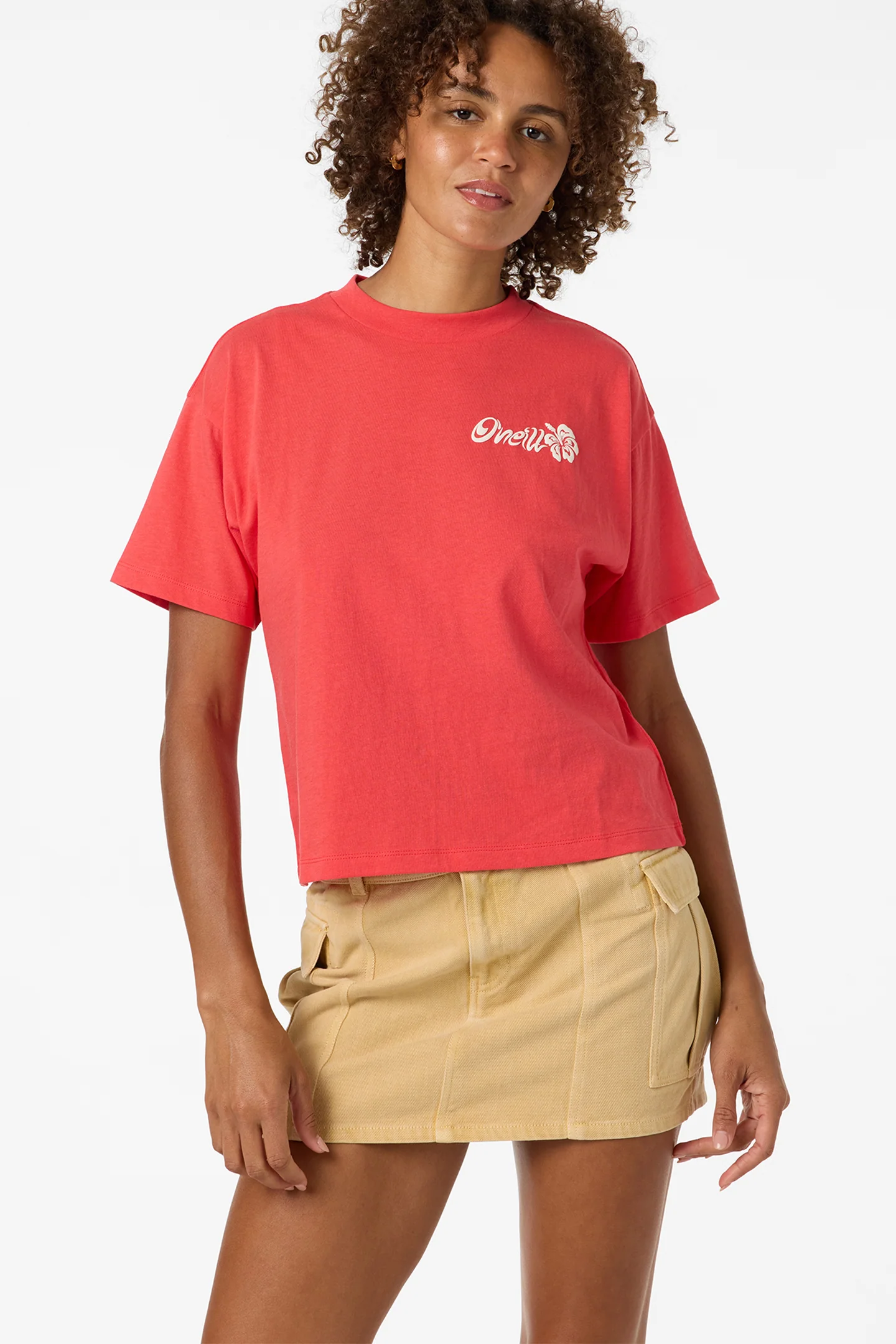 Hibiscus Easy Tee