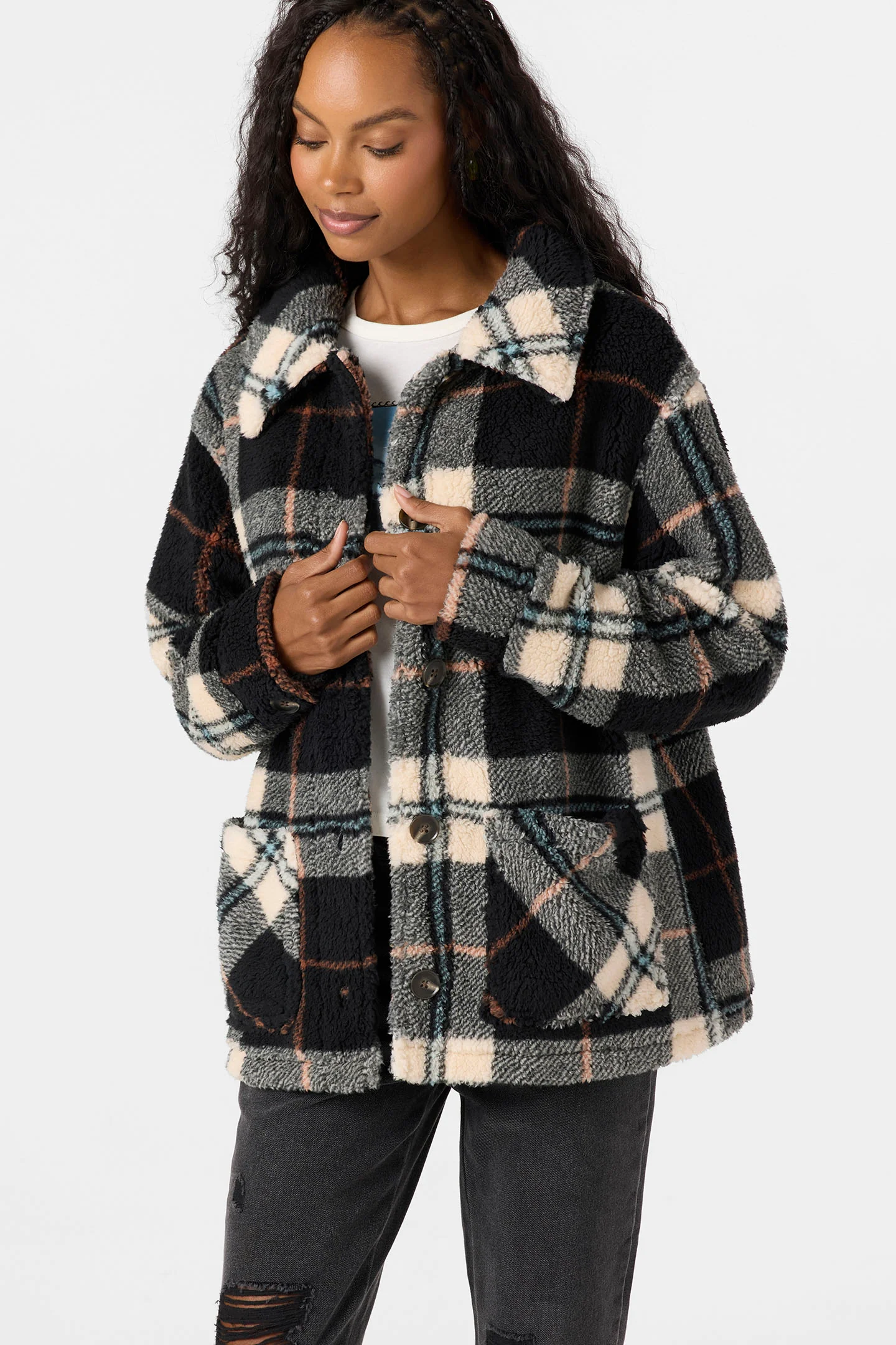 Huxlee Printed Jacket - Image 7