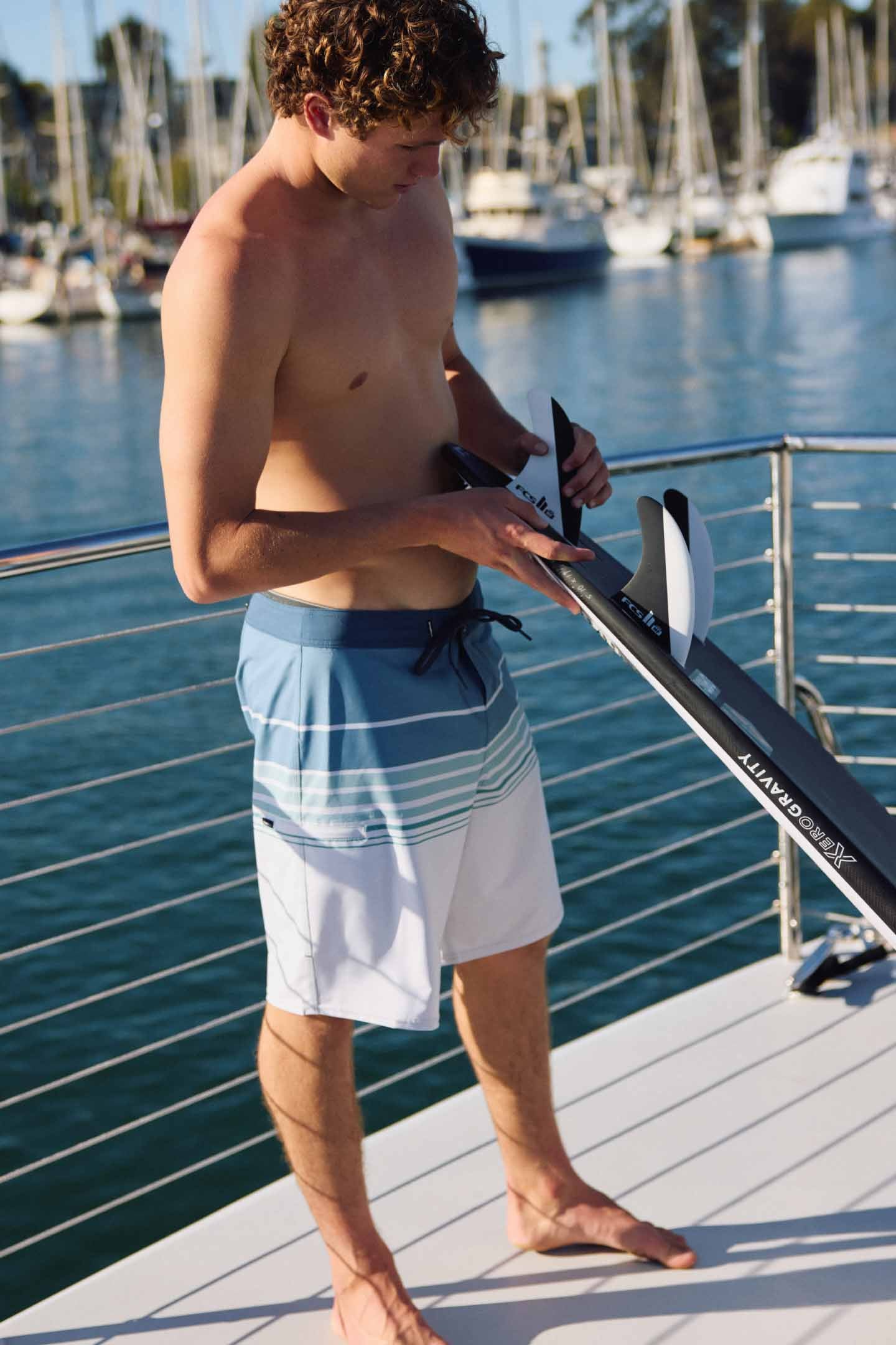 Hyperfreak Heat Stripe 20" Boardshorts - Image 8