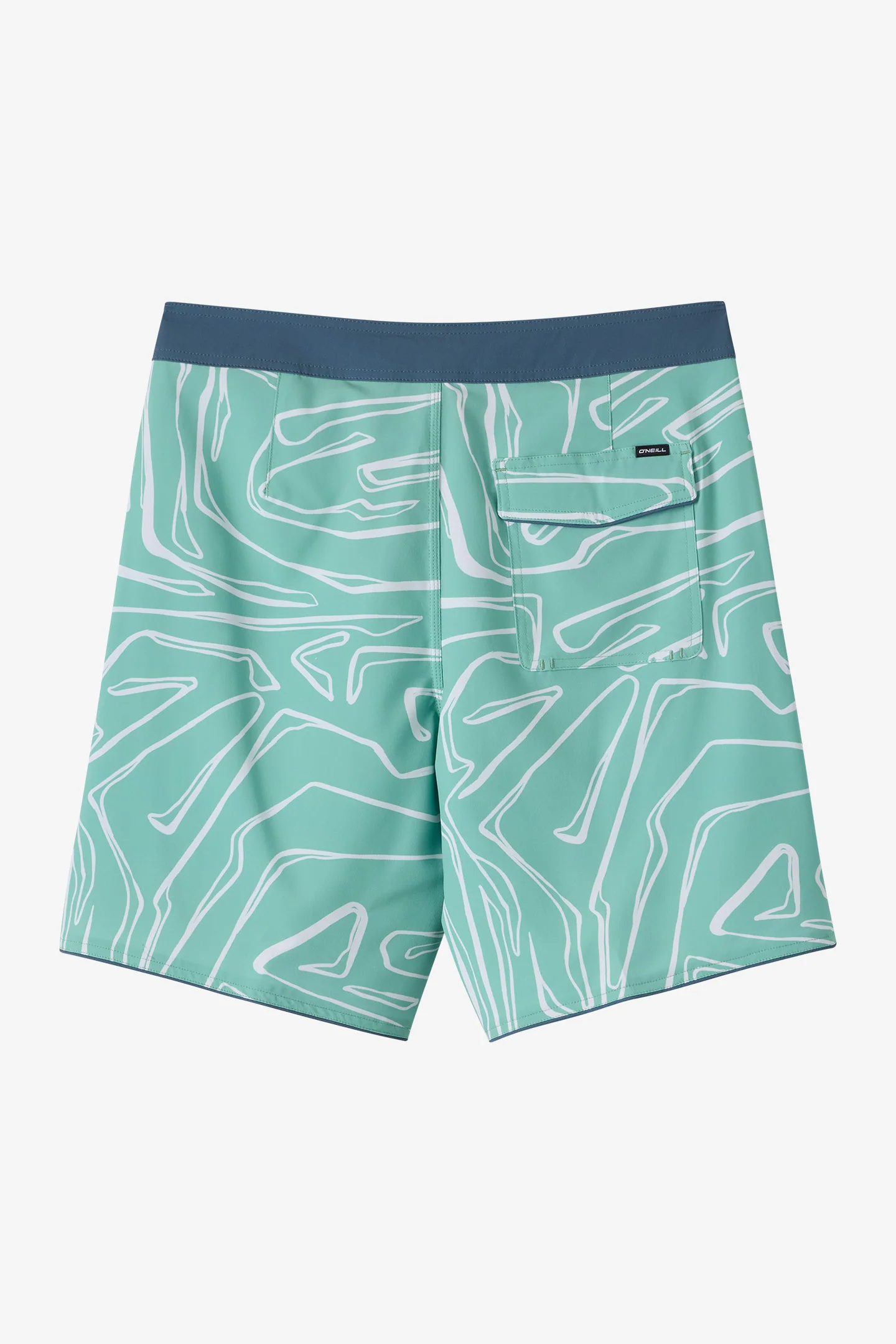 Boy's Hyperfreak Mysto Scallop 17" Boardshorts - Image 6