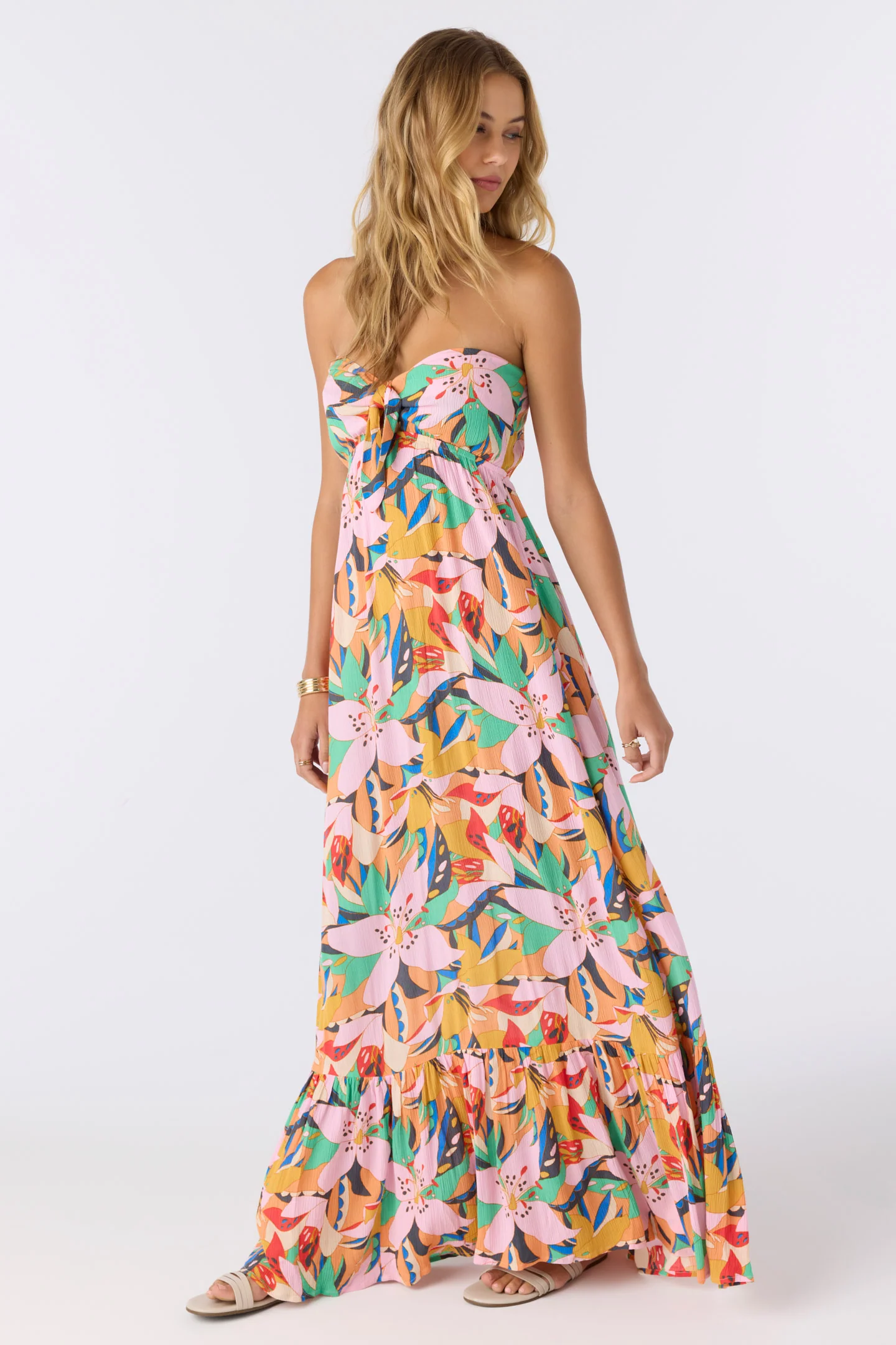 Isadora Printed Maxi Dress - Image 3