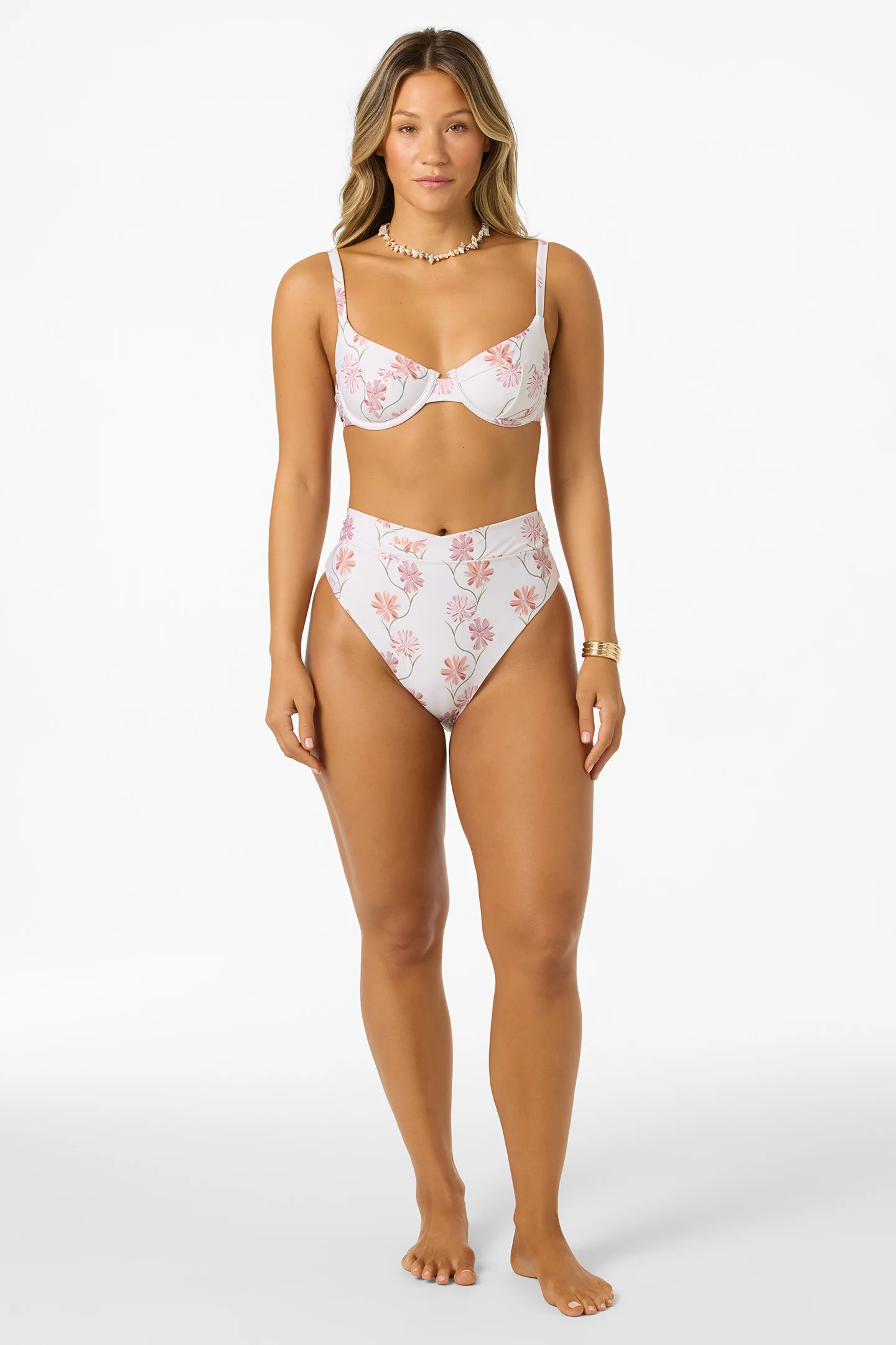 Ivy Floral Seashell Bra Top - Image 4