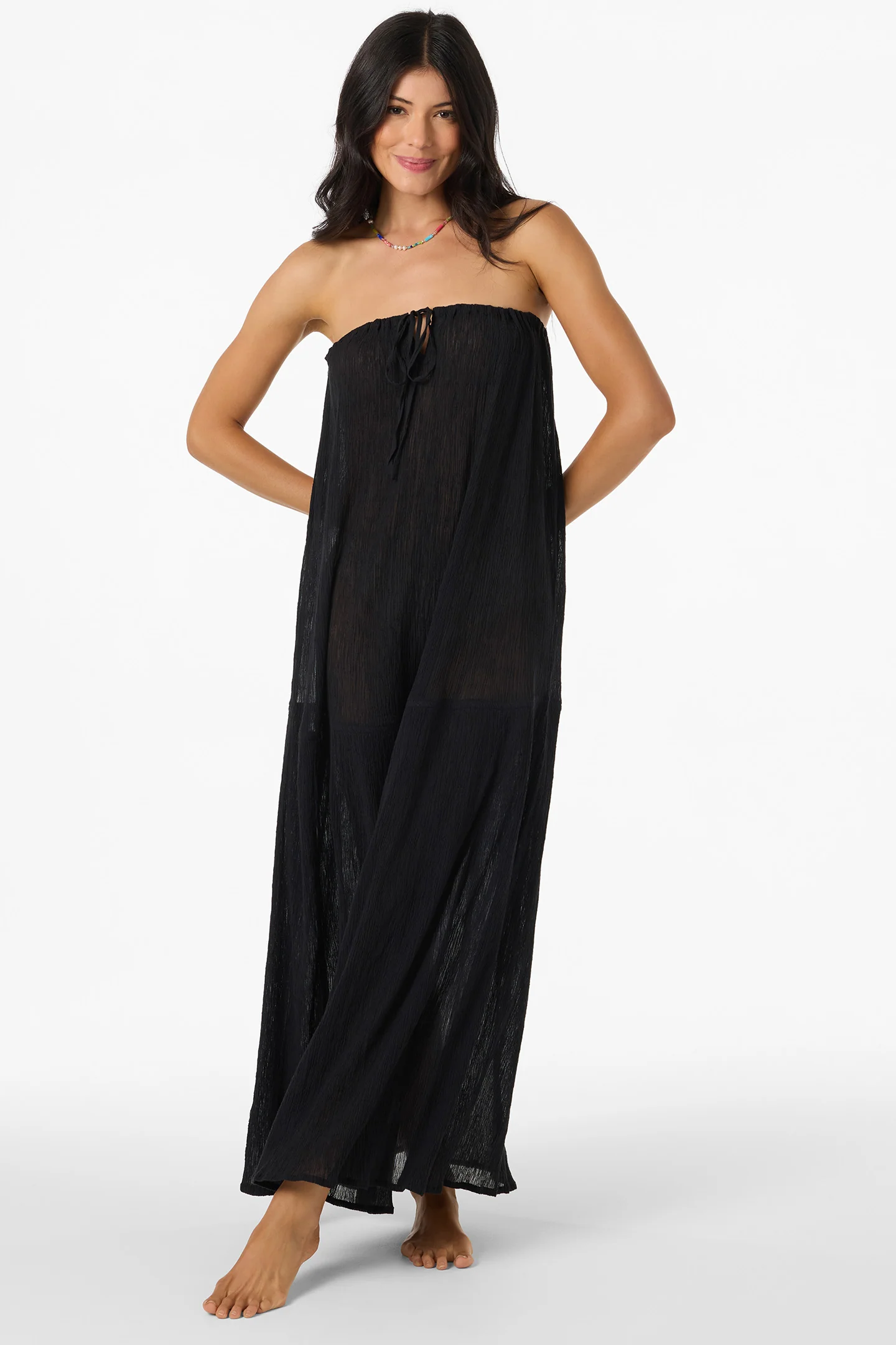 Janey Maxi Cover-Up Dress - Image 3