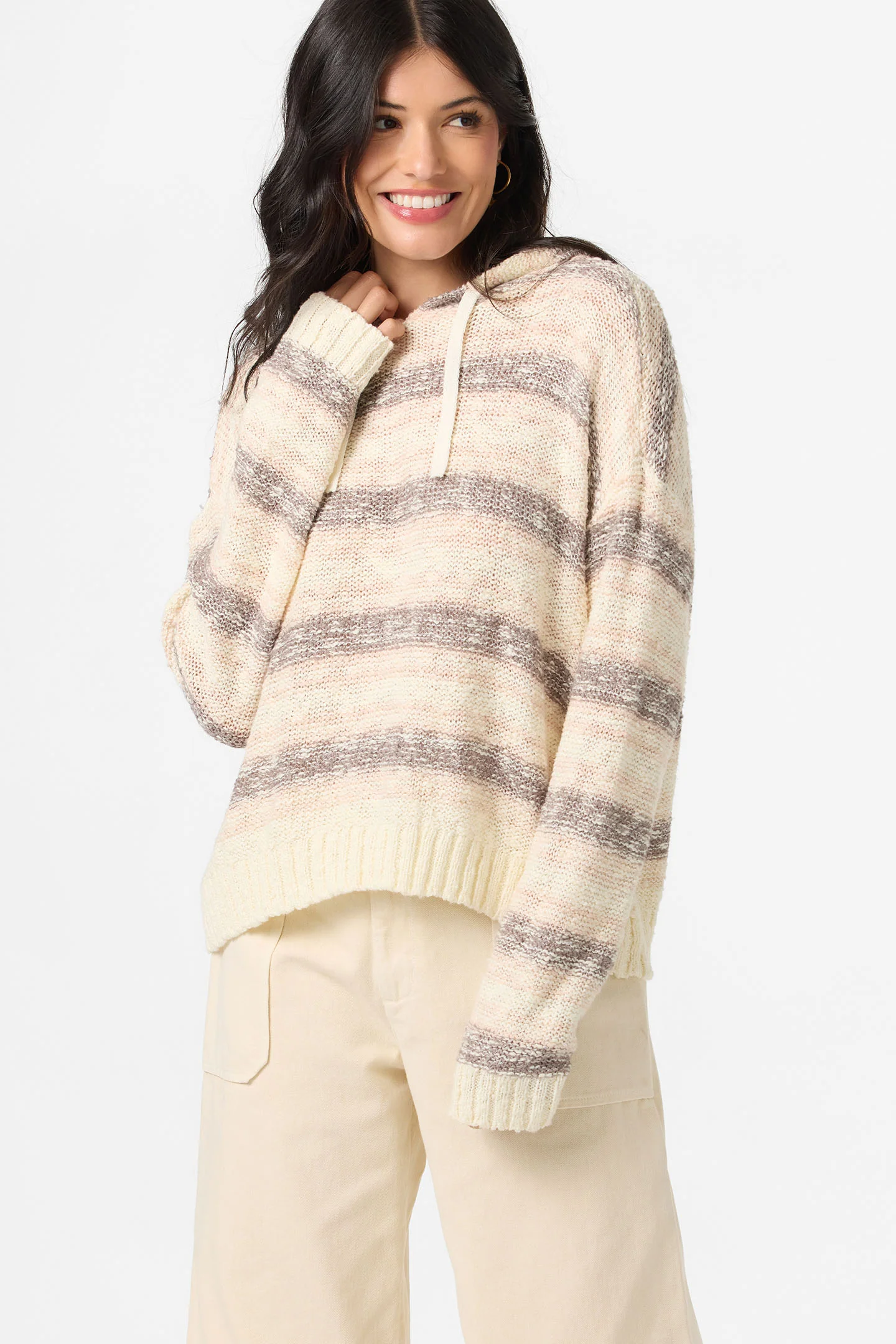 Jayne Stripe Long Sleeve Sweater - Image 5