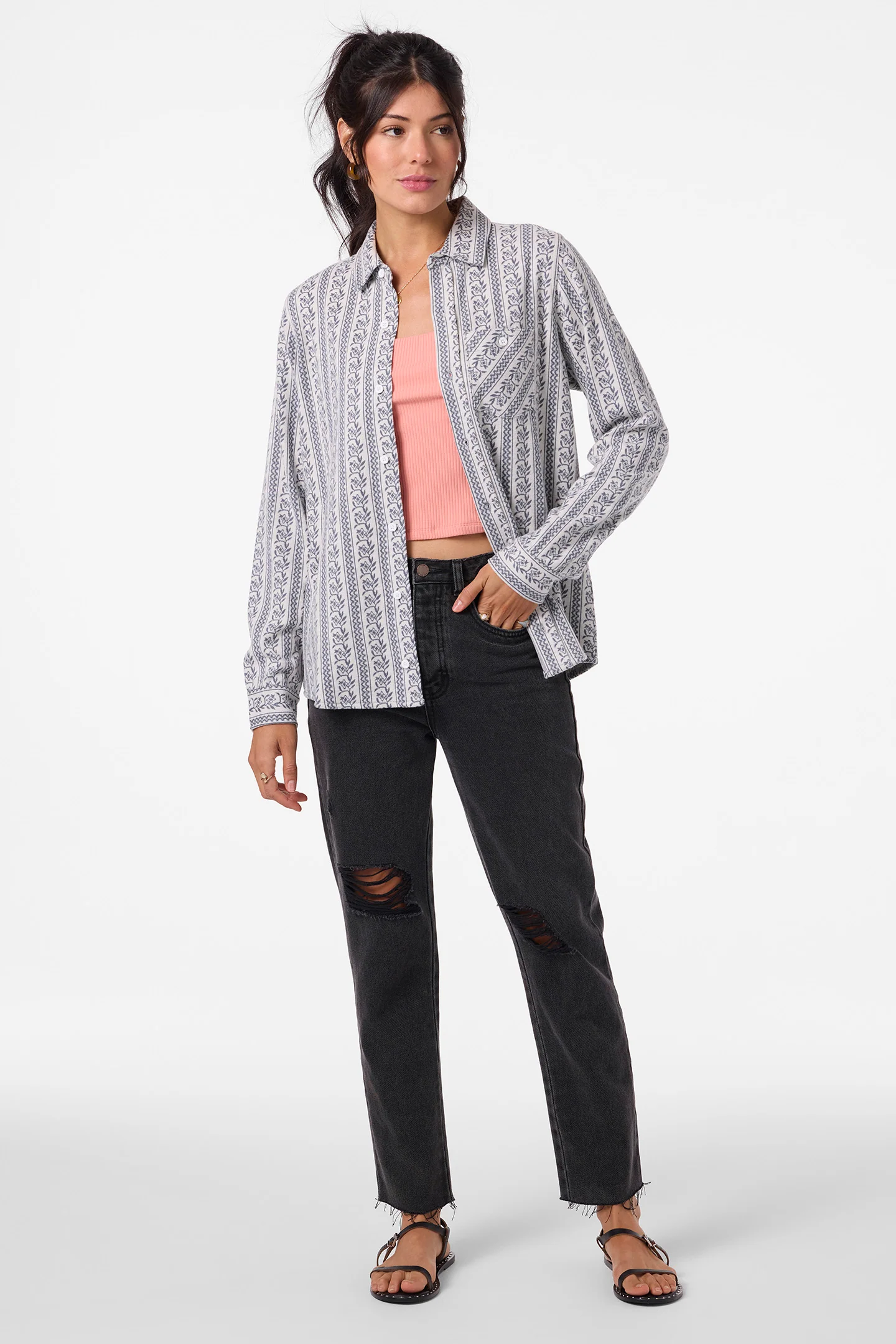 Jorgina Long Sleeve Top - Image 3