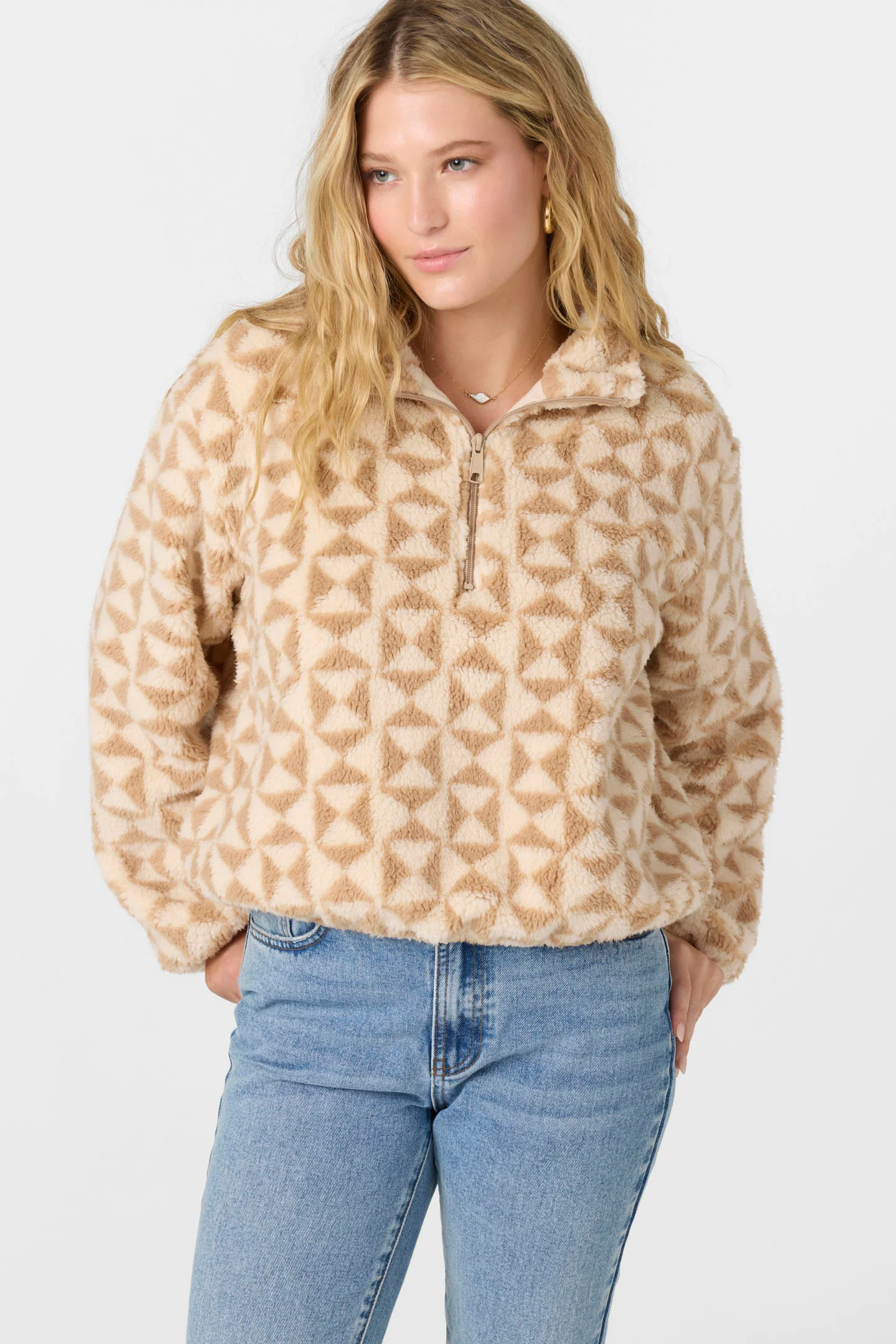Kacey High Pile Fleece Pullover - Image 2