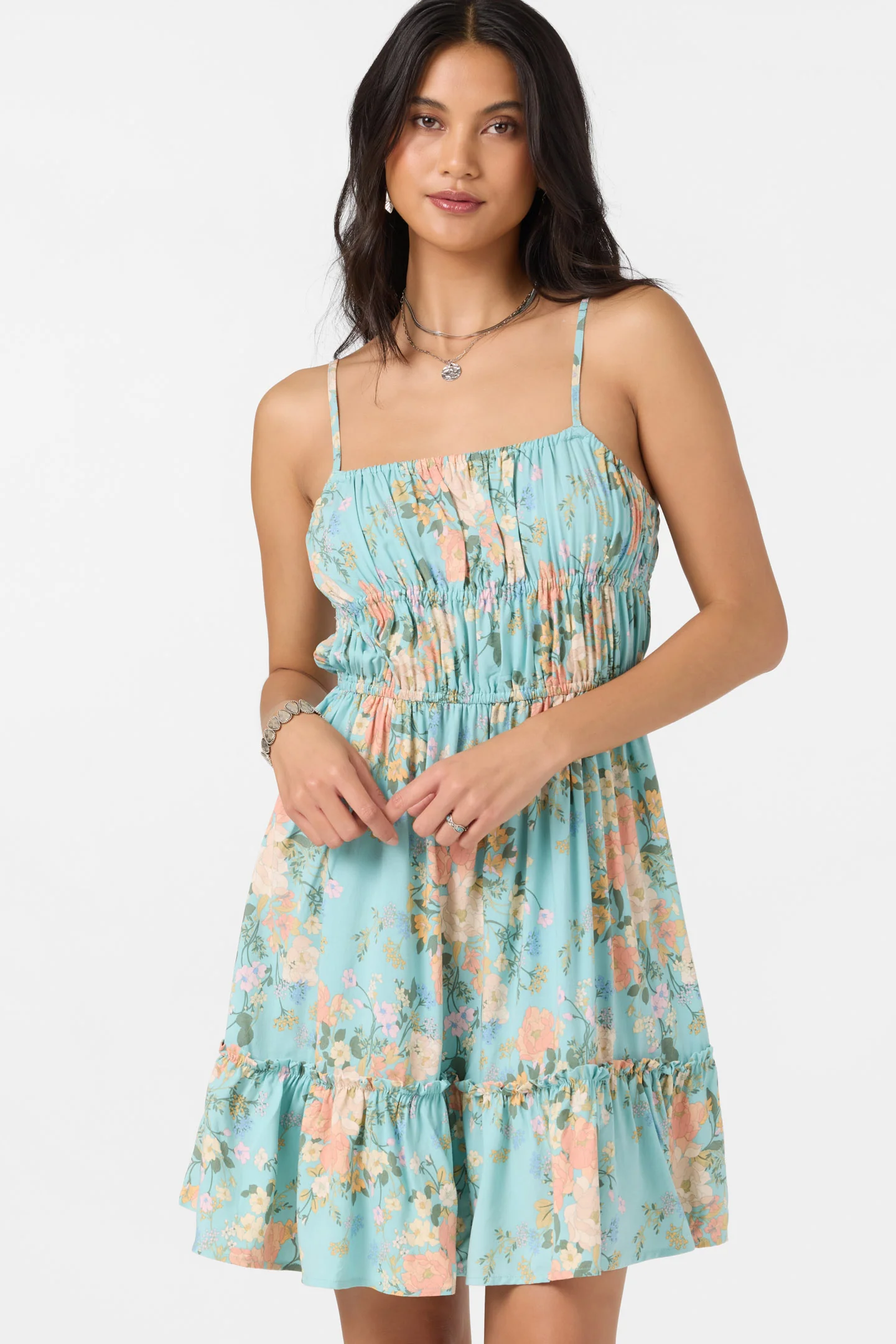 Kaila Floral Mini Dress - Image 6