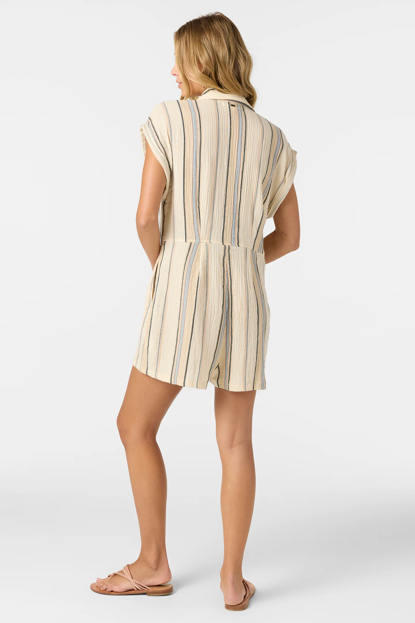 Kamilla Stripe Romper - Image 6