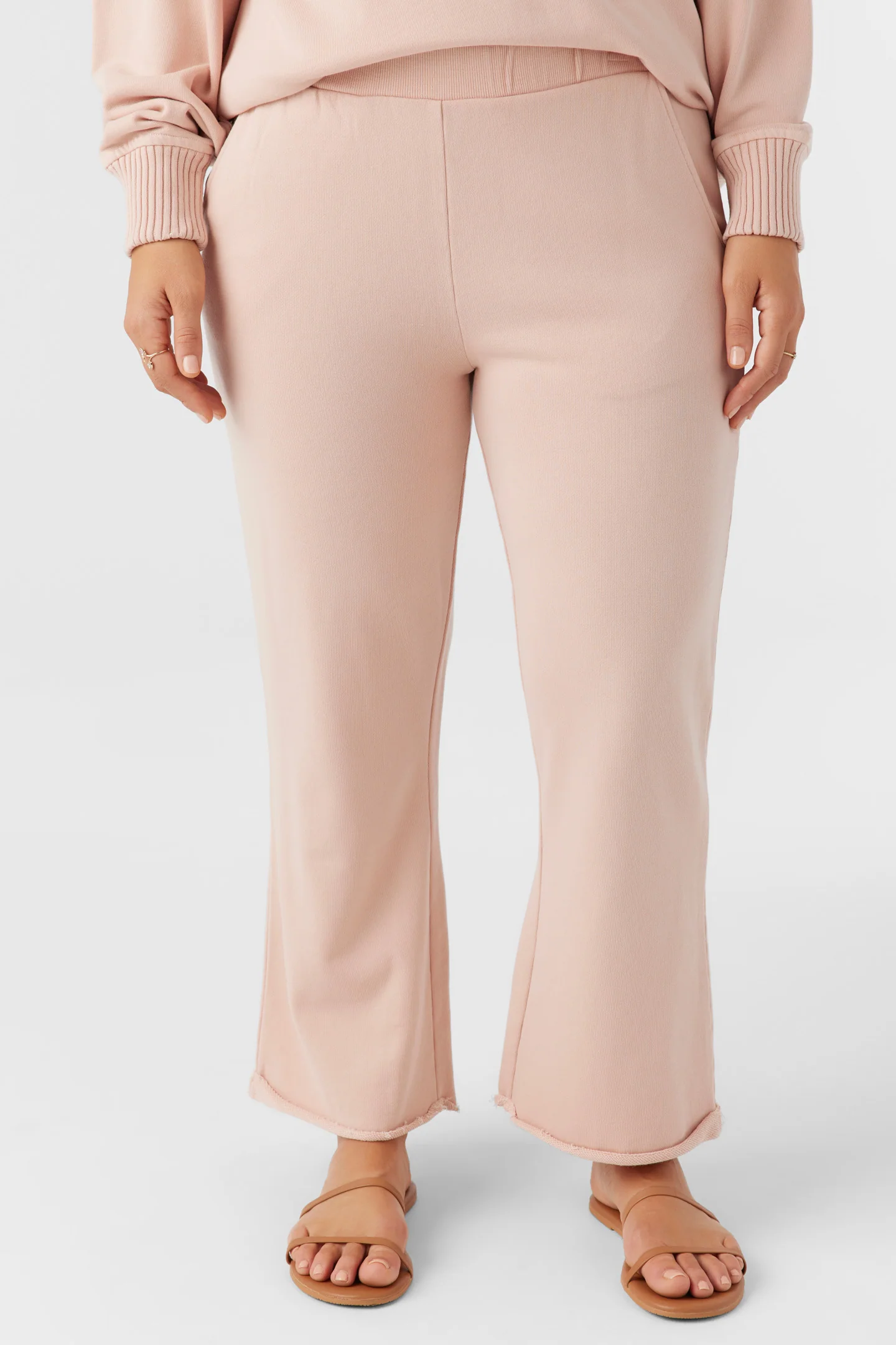 Karma French Terry Cropped Lounge Pants - Image 4