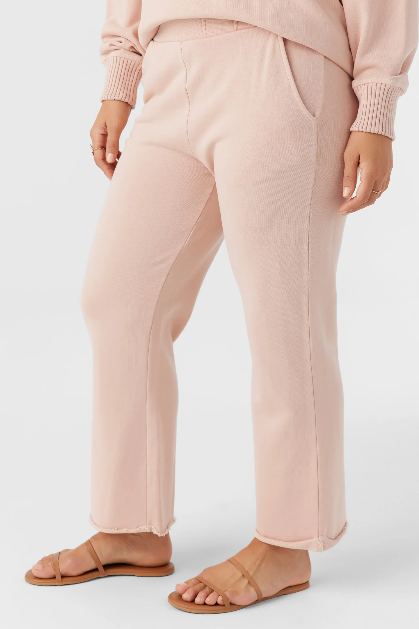 Karma French Terry Cropped Lounge Pants - Image 5