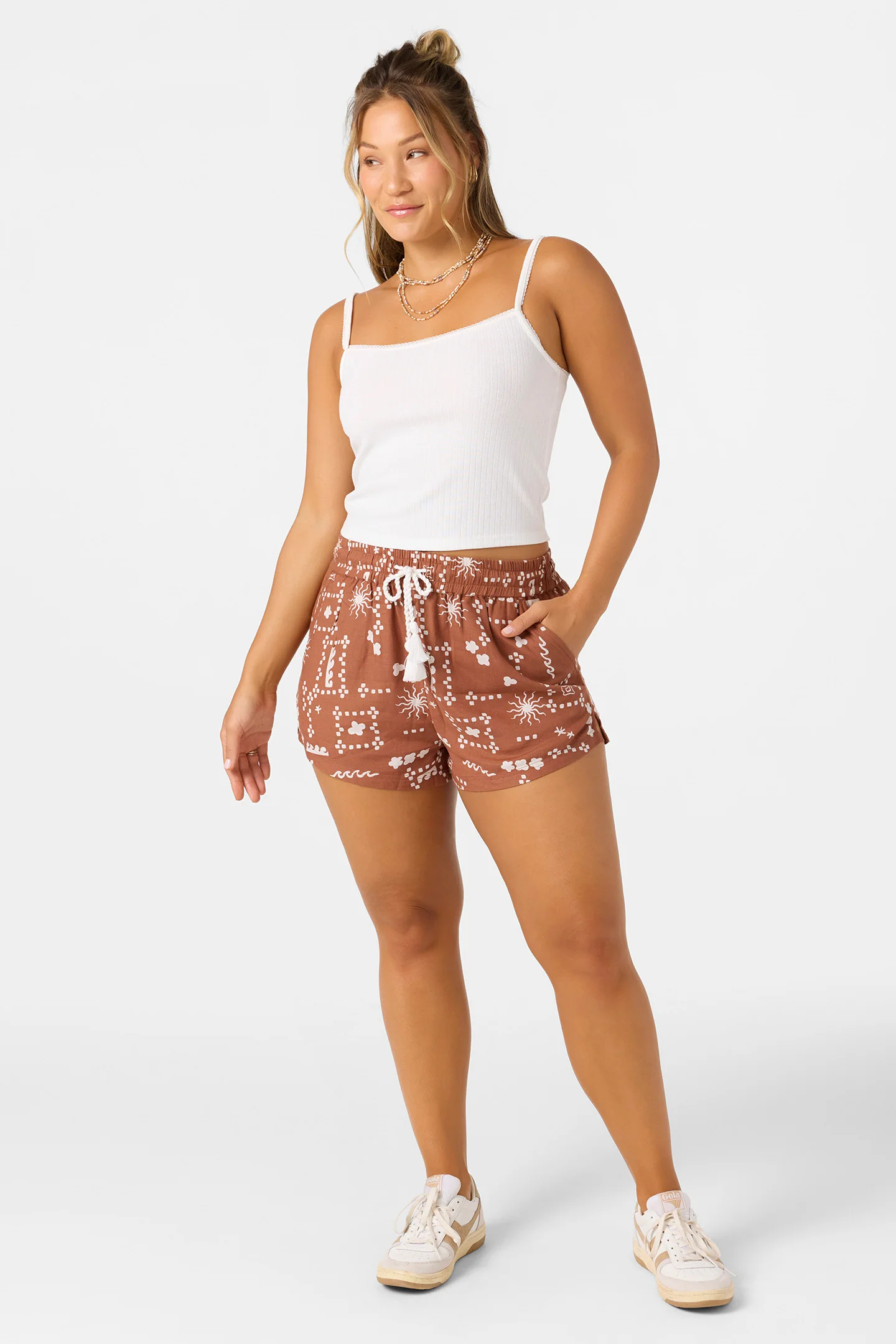 Keagan Abstract Beach Shorts - Image 3
