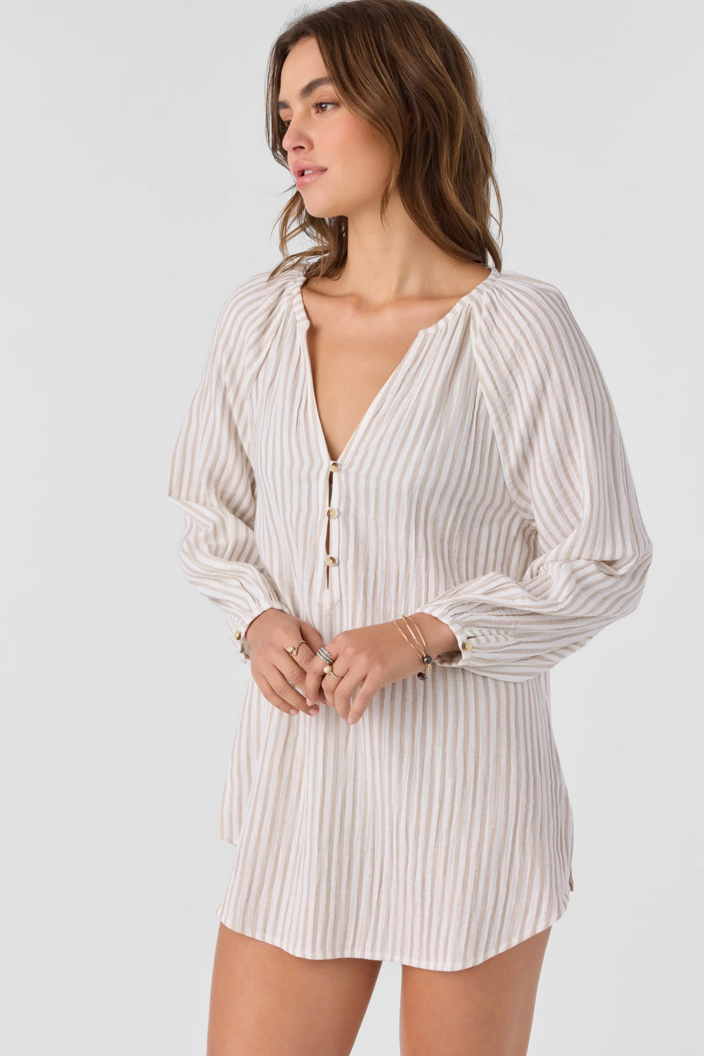 Krysten Tunic Stripe Dress - Image 5