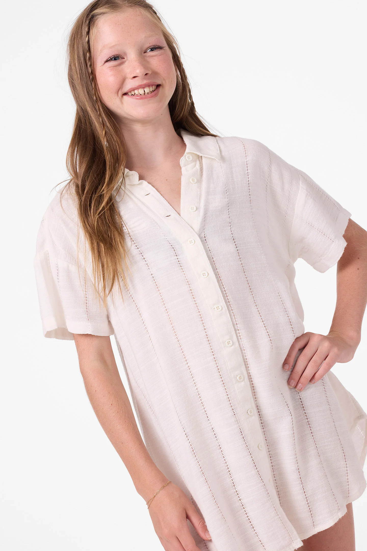 Girl's Kyra Cover Up Dress - Image 4