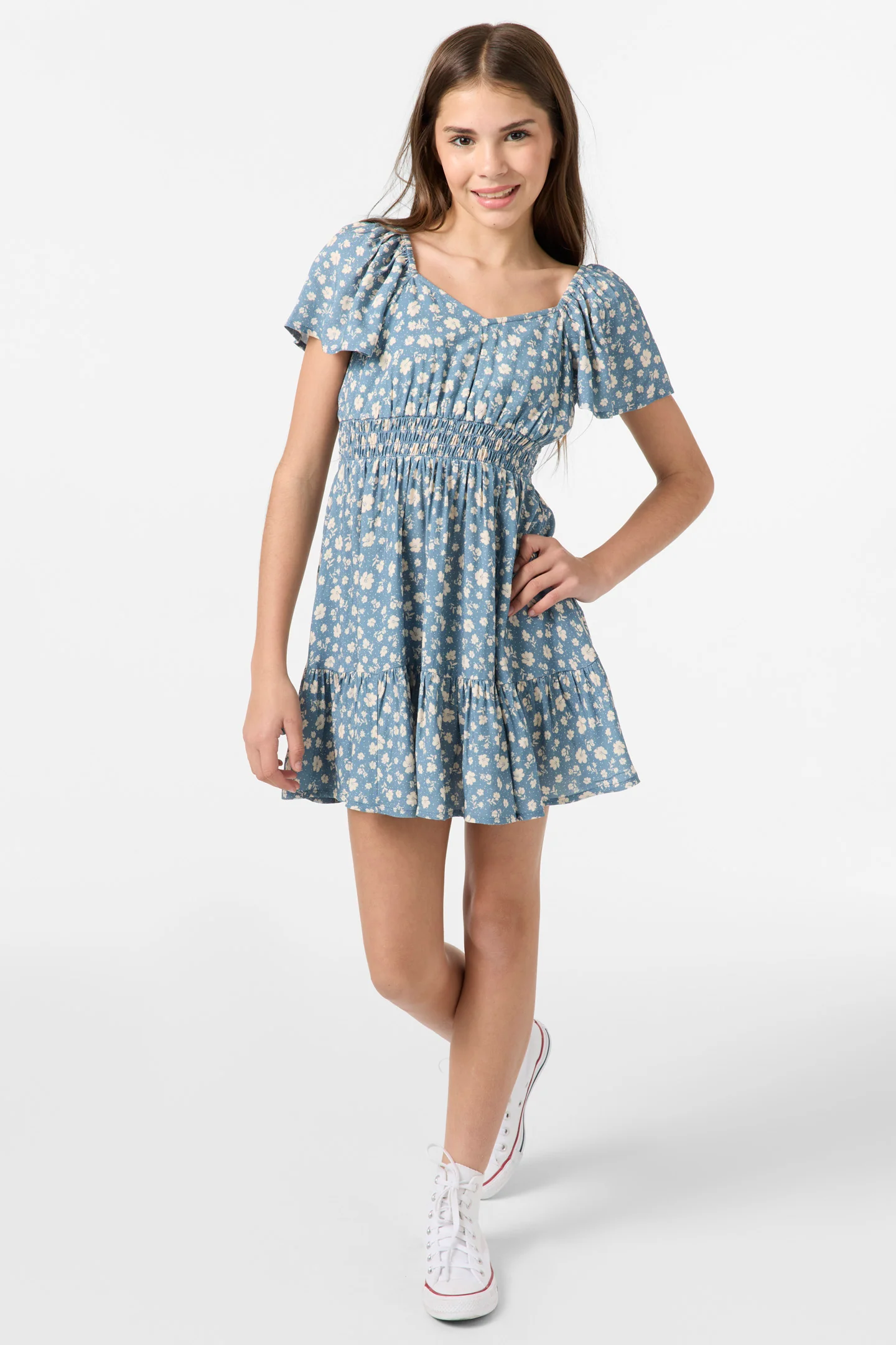 Girl's Langley Primrose Mini Dress - Image 3