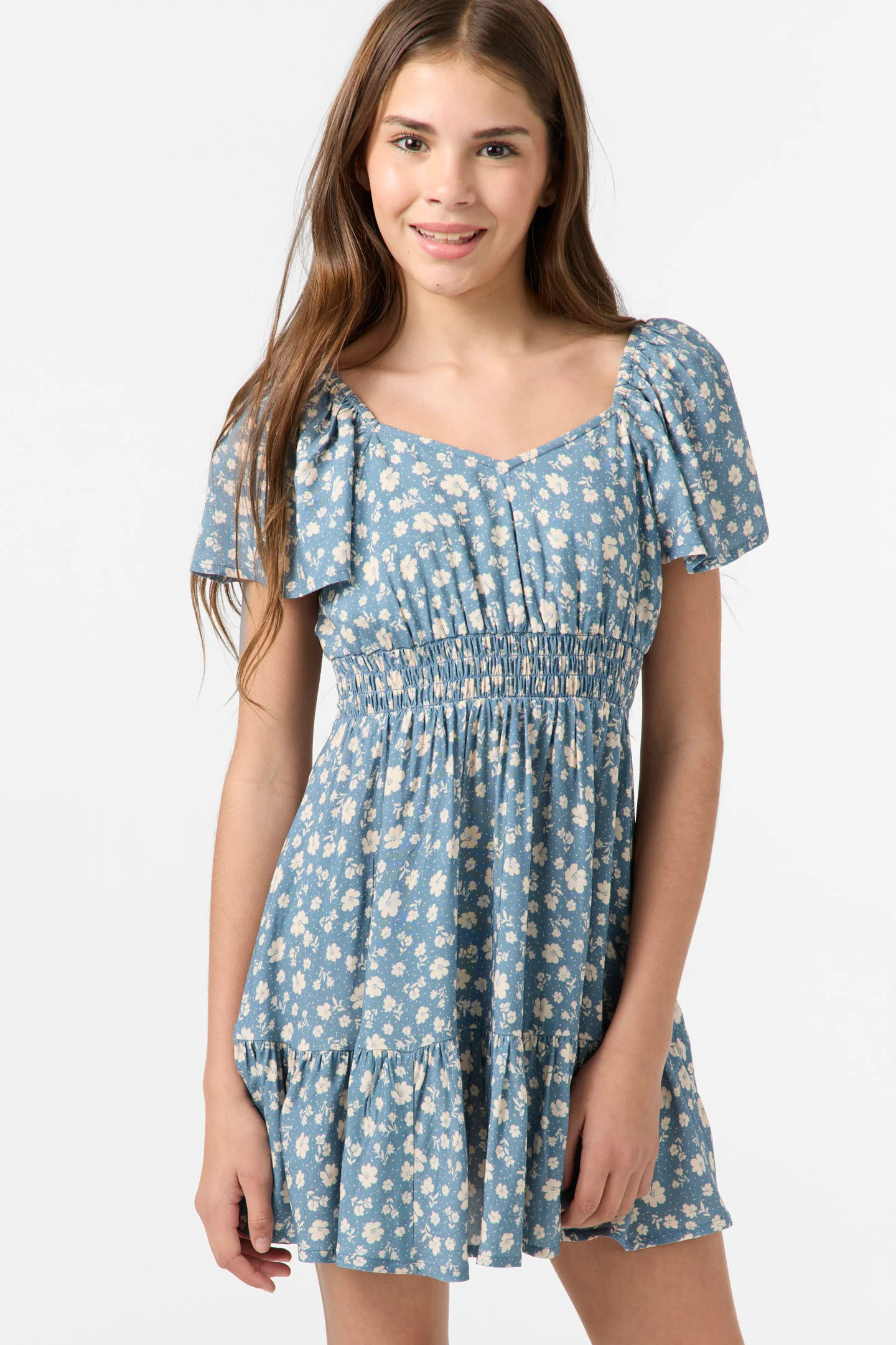 Girl's Langley Primrose Mini Dress - Image 4