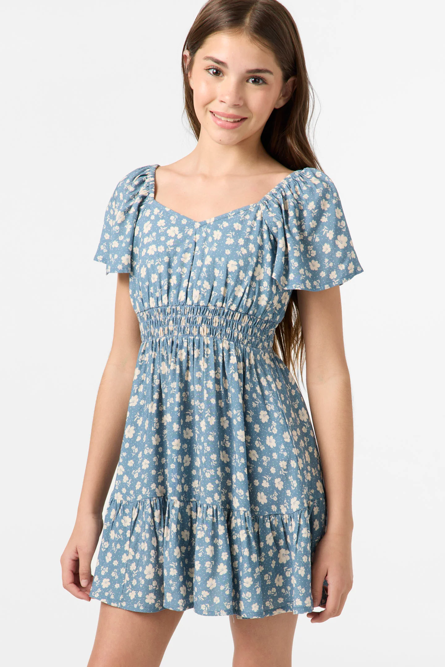 Girl's Langley Primrose Mini Dress - Image 6