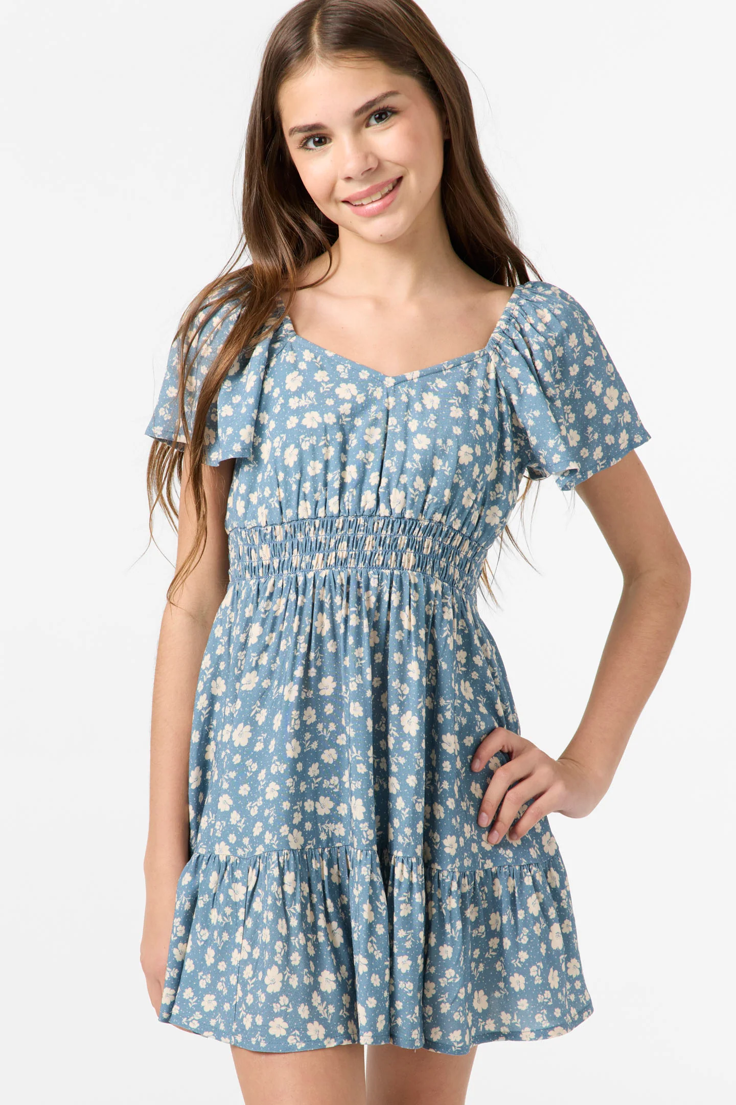 Girl's Langley Primrose Mini Dress - Image 7