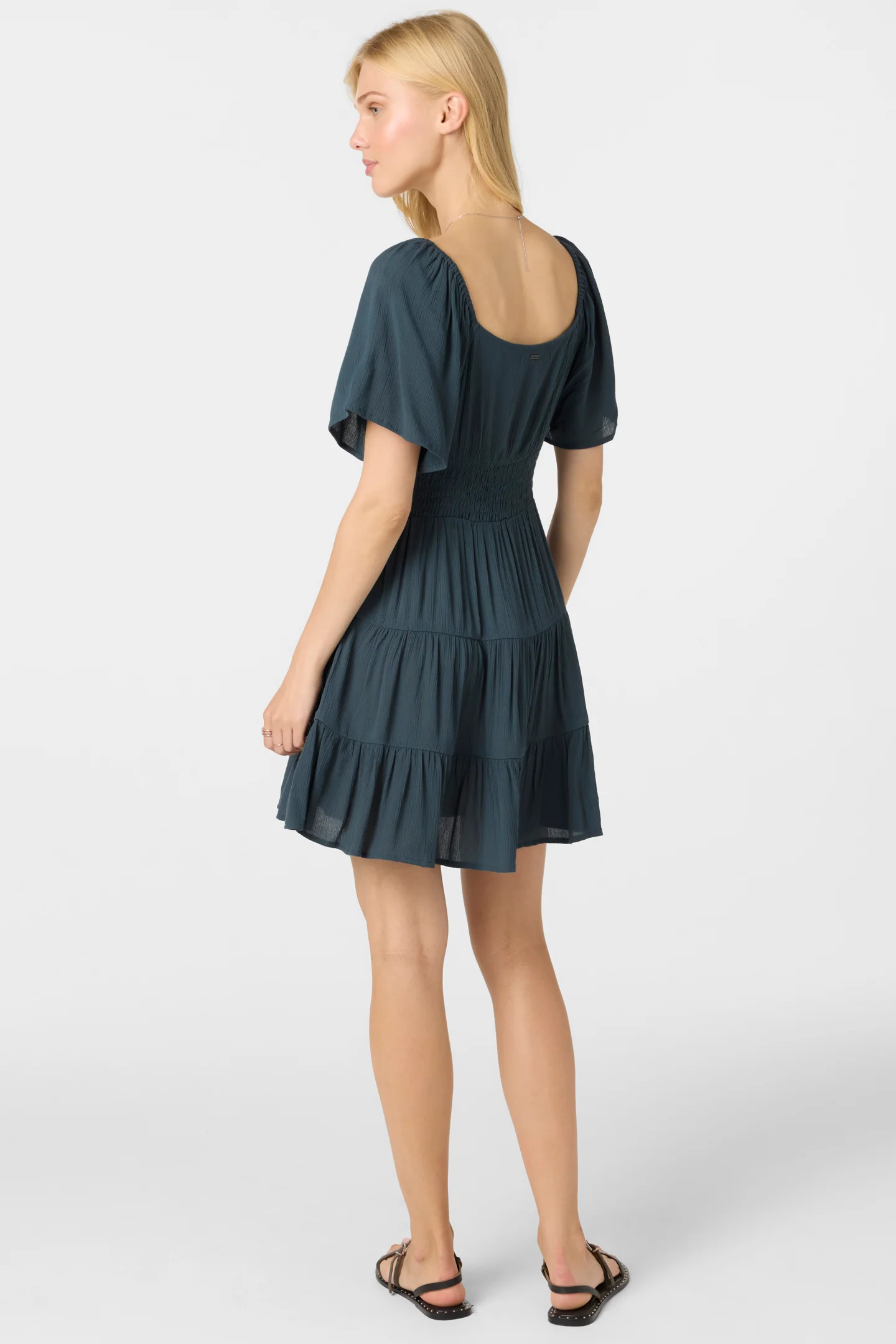 Layken Solid Mini Dress - Image 7