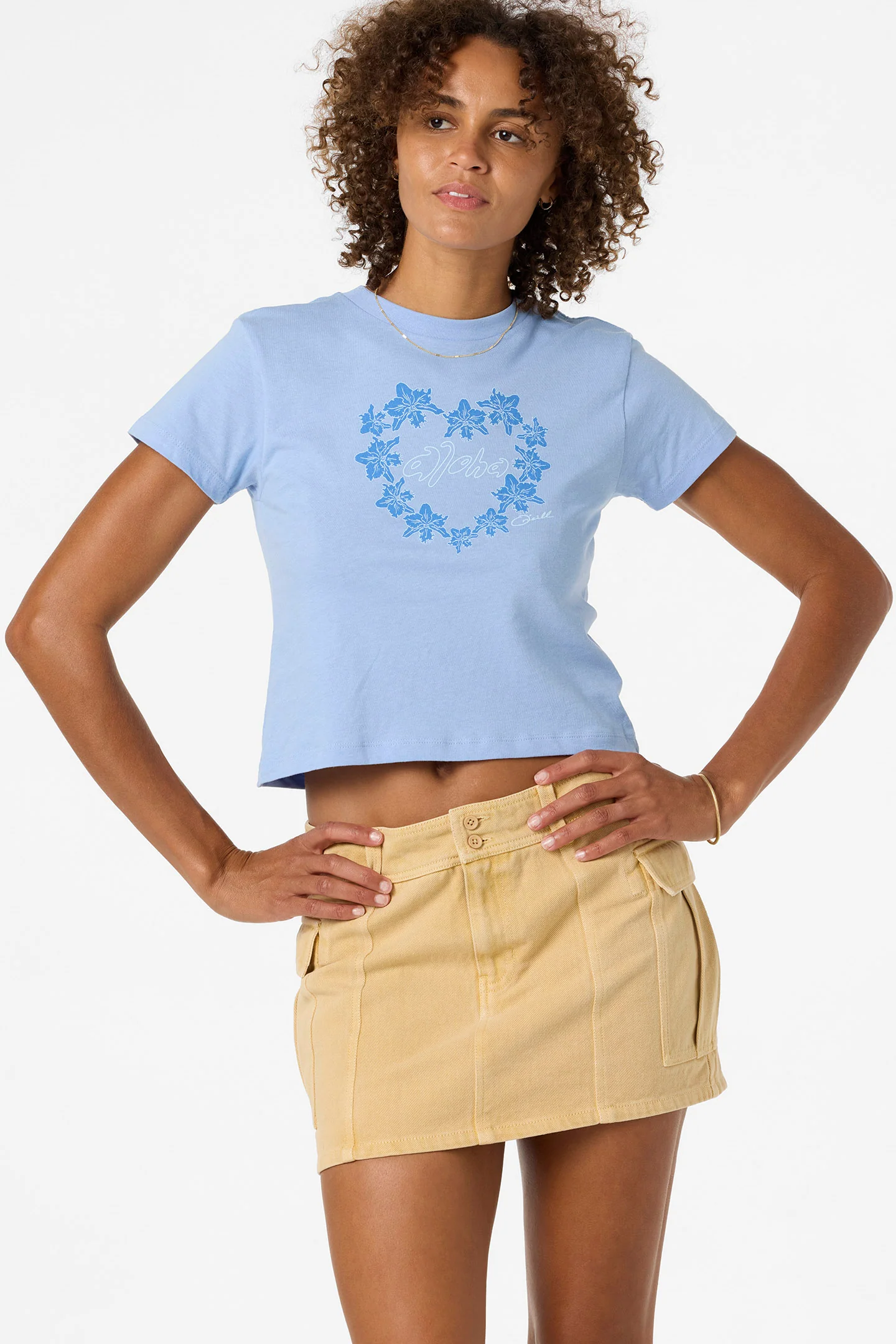 Leah Hawaii Fitted Tee - Image 6
