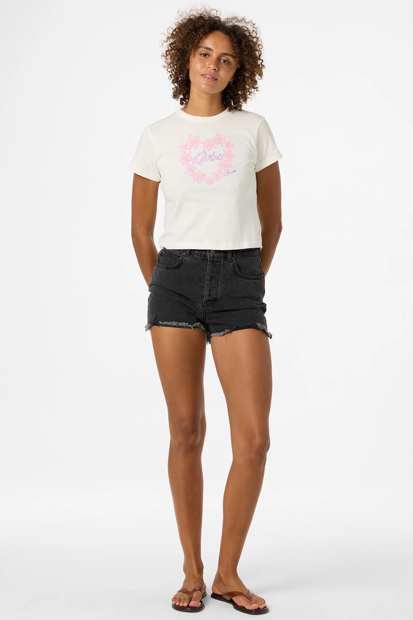 Leah Hawaii Fitted Tee - Image 3