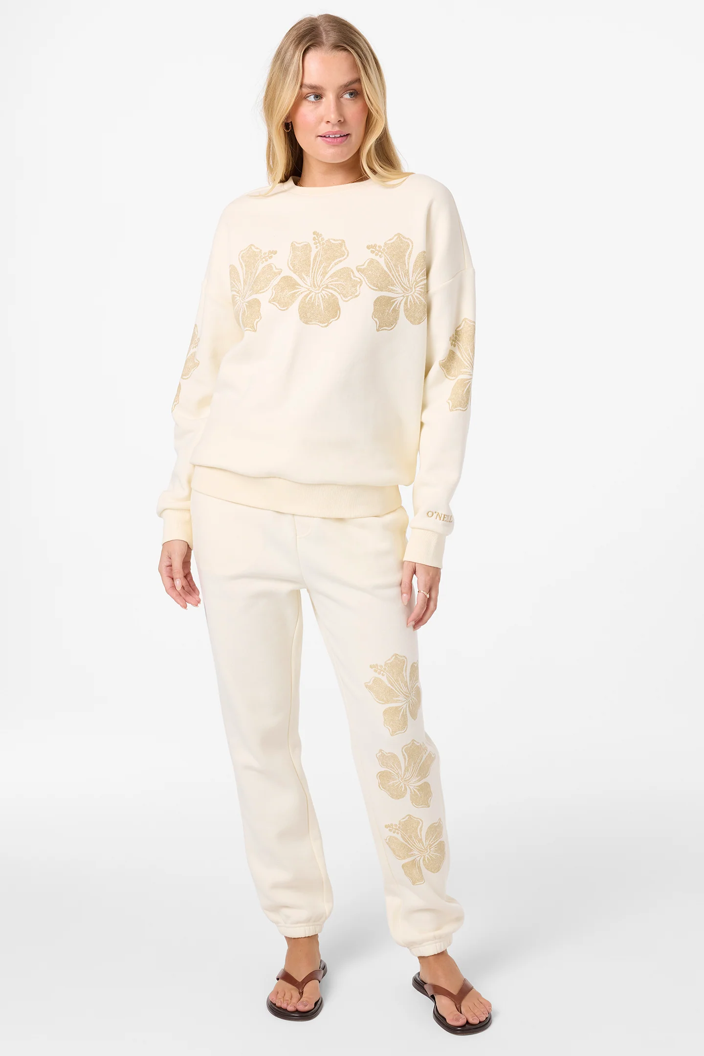 Lei Oversized Crew Neck Fleece - Image 3