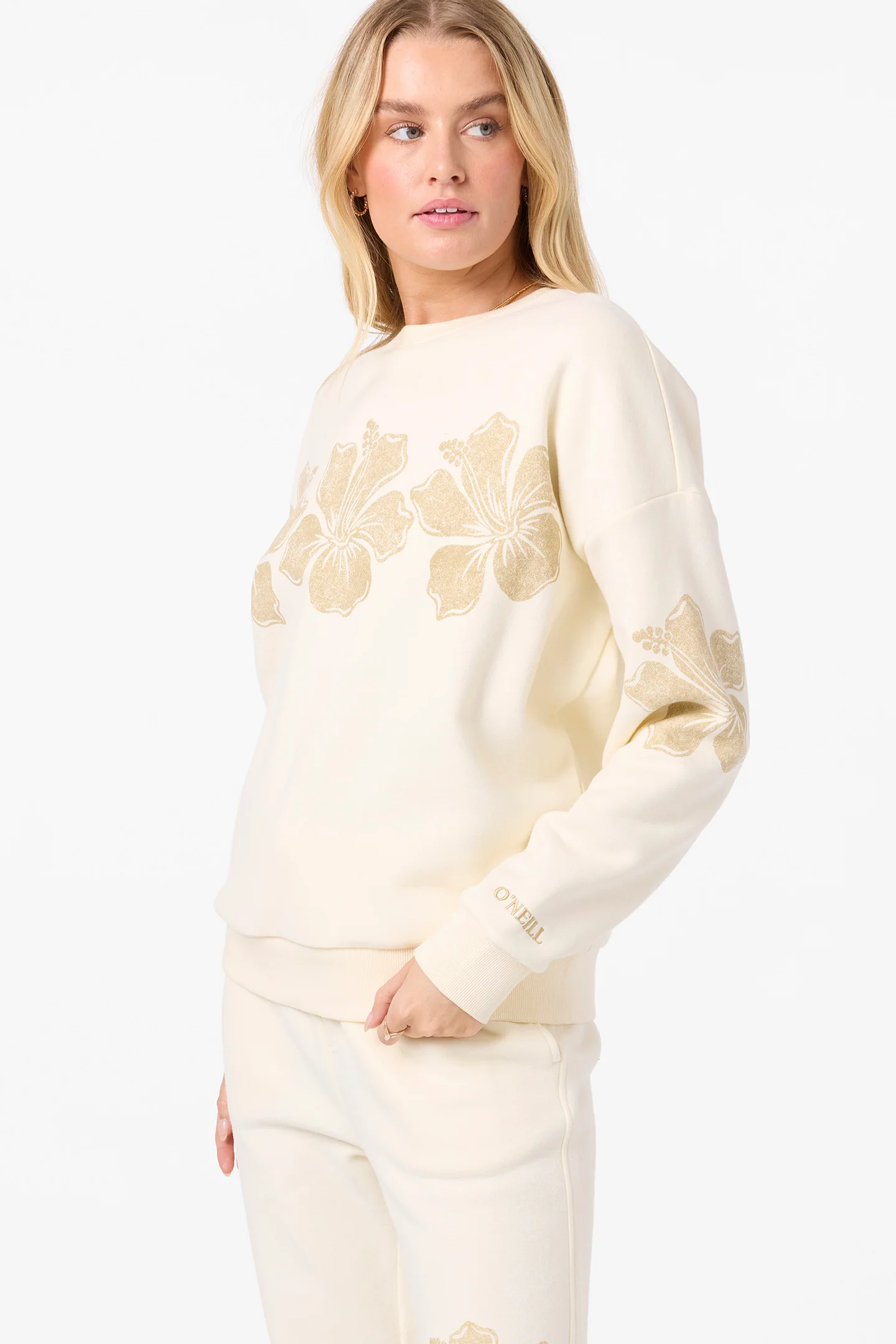 Lei Oversized Crew Neck Fleece - Image 5