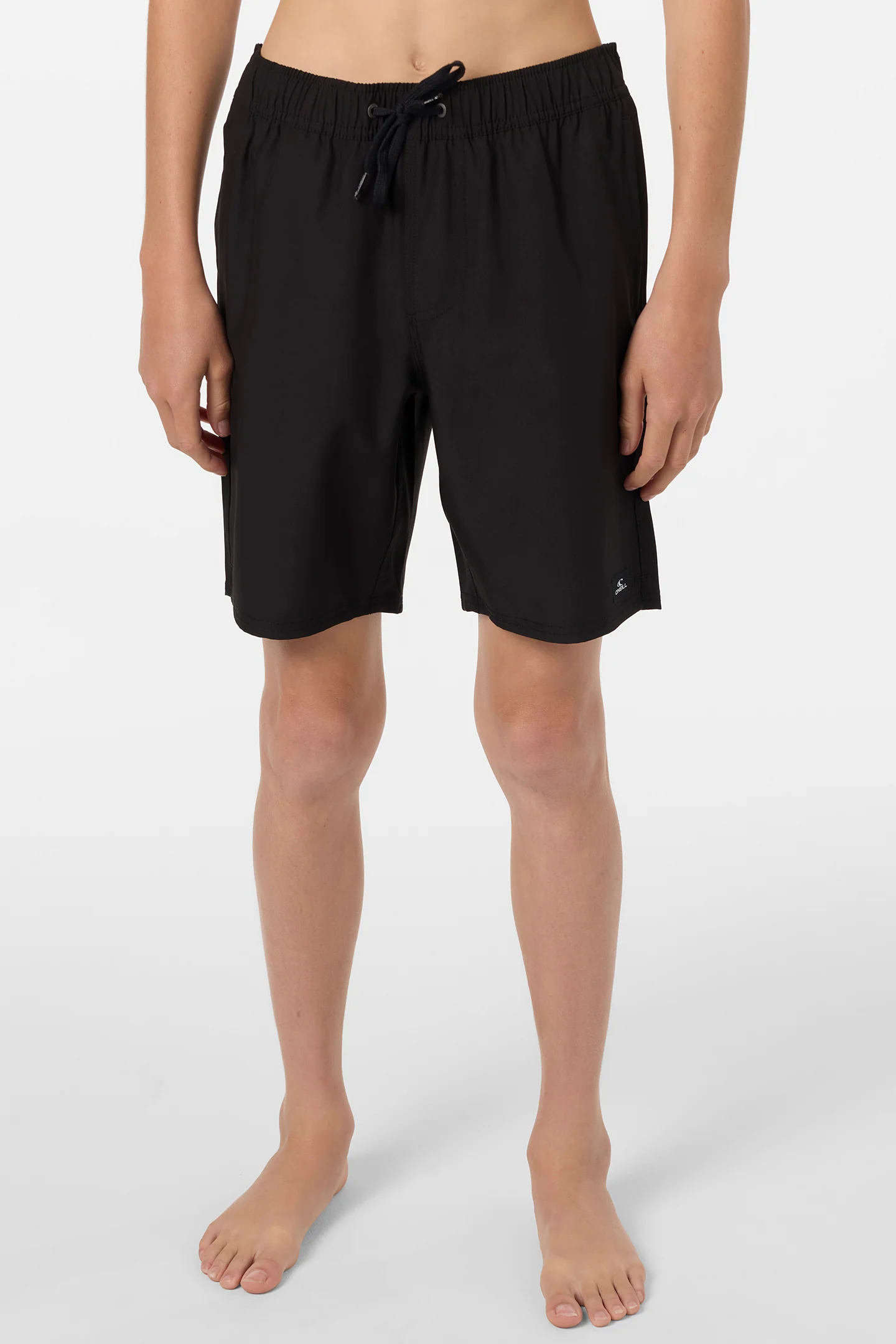 Boy's Lennox Hermosa Solid Volley 16" Swim Trunks - Image 2