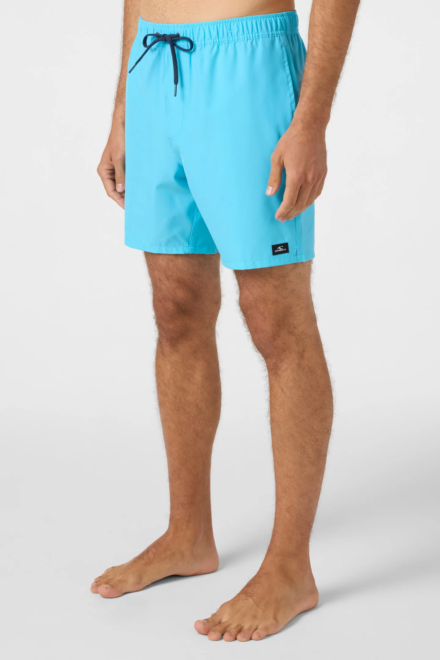 Lennox Hermosa Solid 17" Swim Trunks - Image 3
